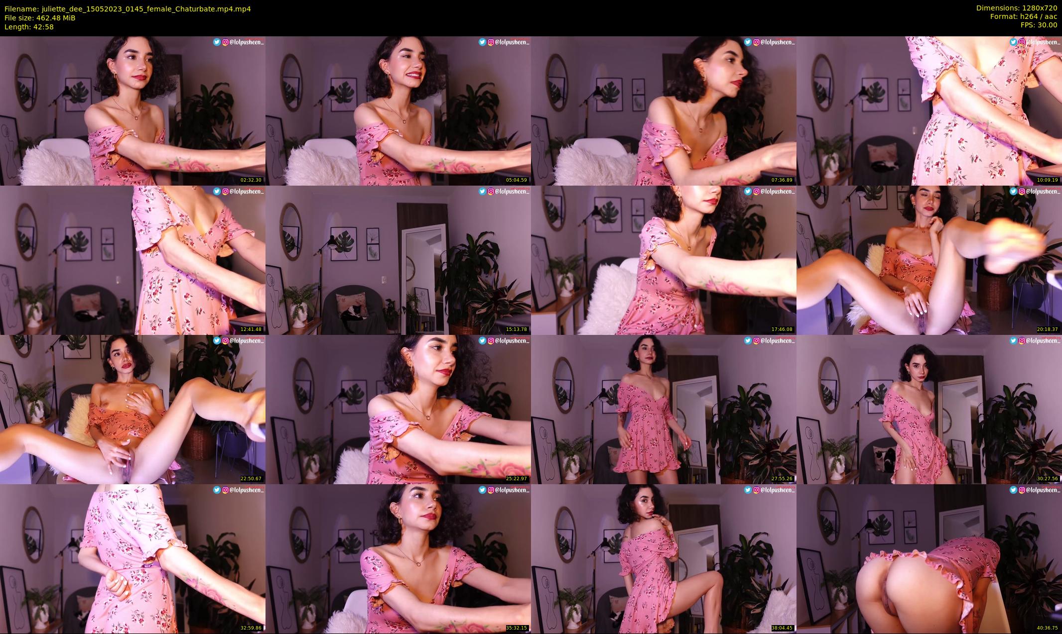 juliette_dee — 43 minute Chaturbate female cam show recording, 720p, May 15, 2023