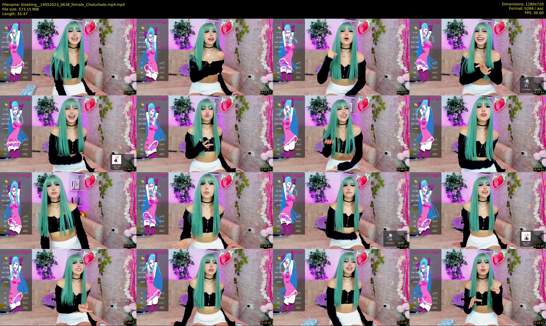 kloeking_ — 36 minute Chaturbate female cam show recording, 720p, May 14, 2023