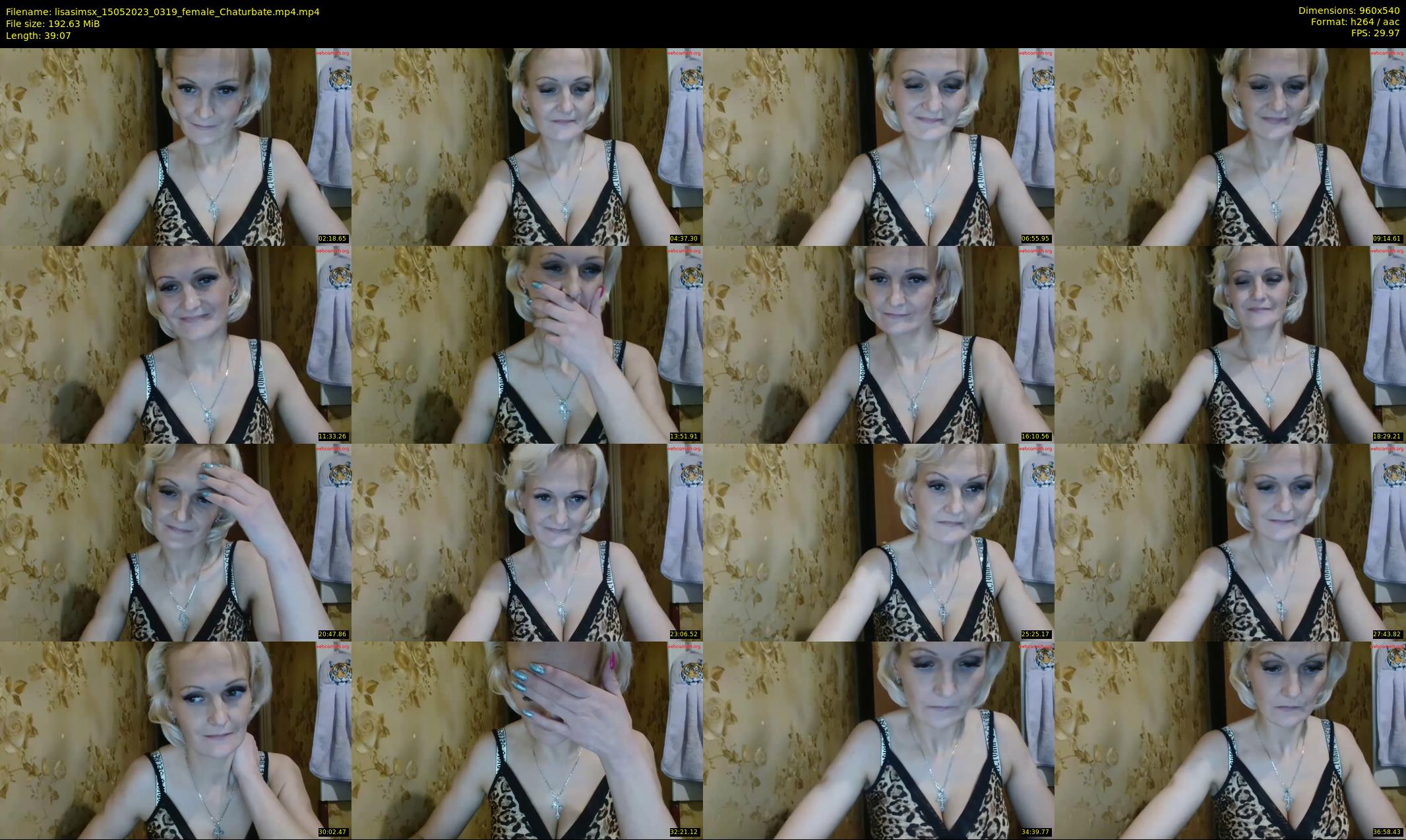 lisasimsx — 40 minute Chaturbate female cam show recording, 480p, May 15, 2023