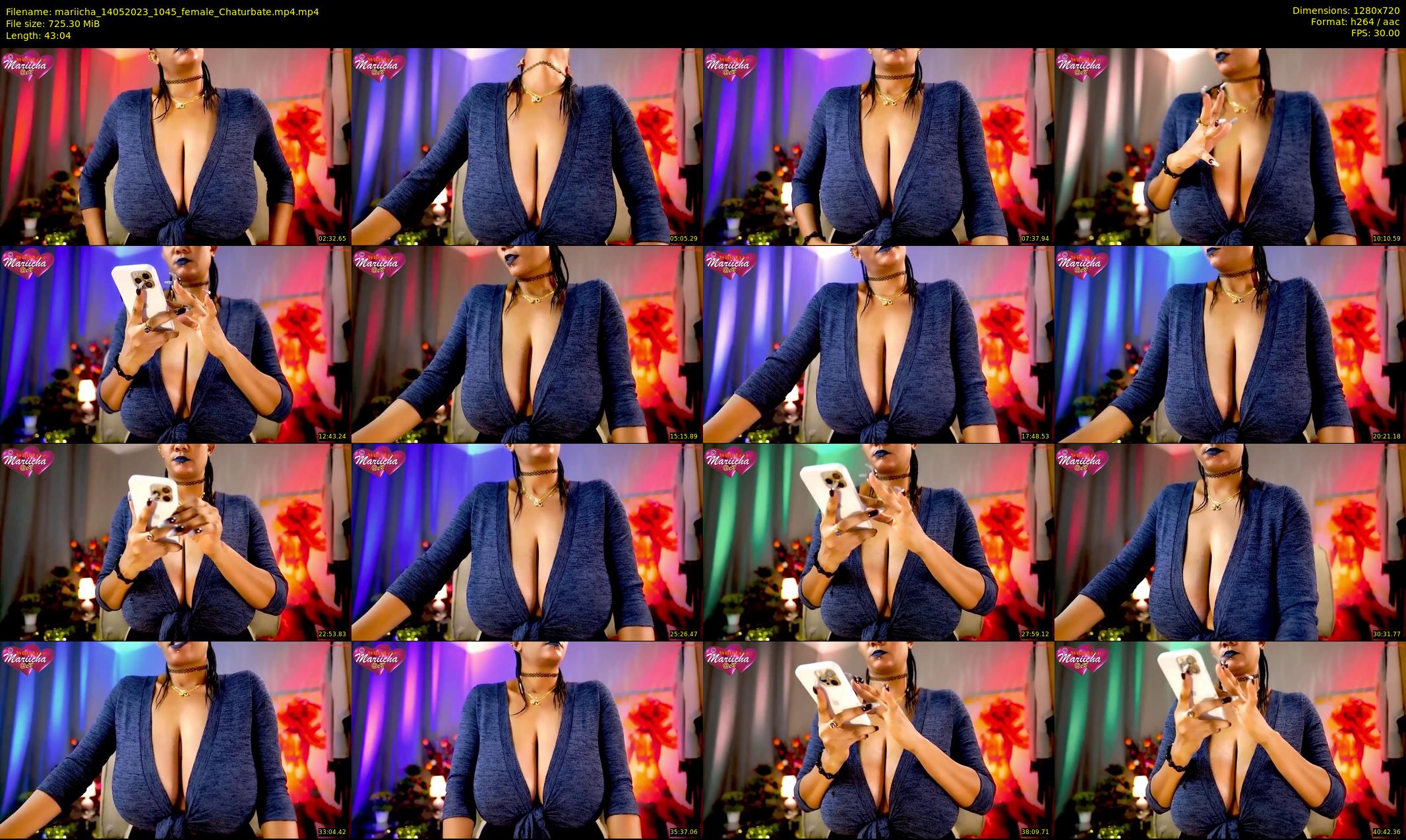 mariicha — 44 minute Chaturbate female cam show recording, 720p, May 14, 2023