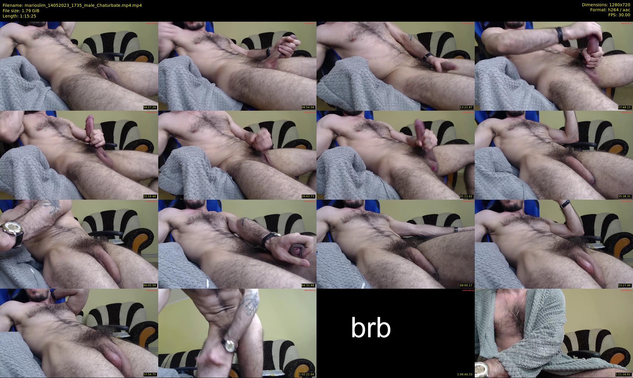 marioslim — 76 minute Chaturbate male cam show recording, 720p, May 14, 2023