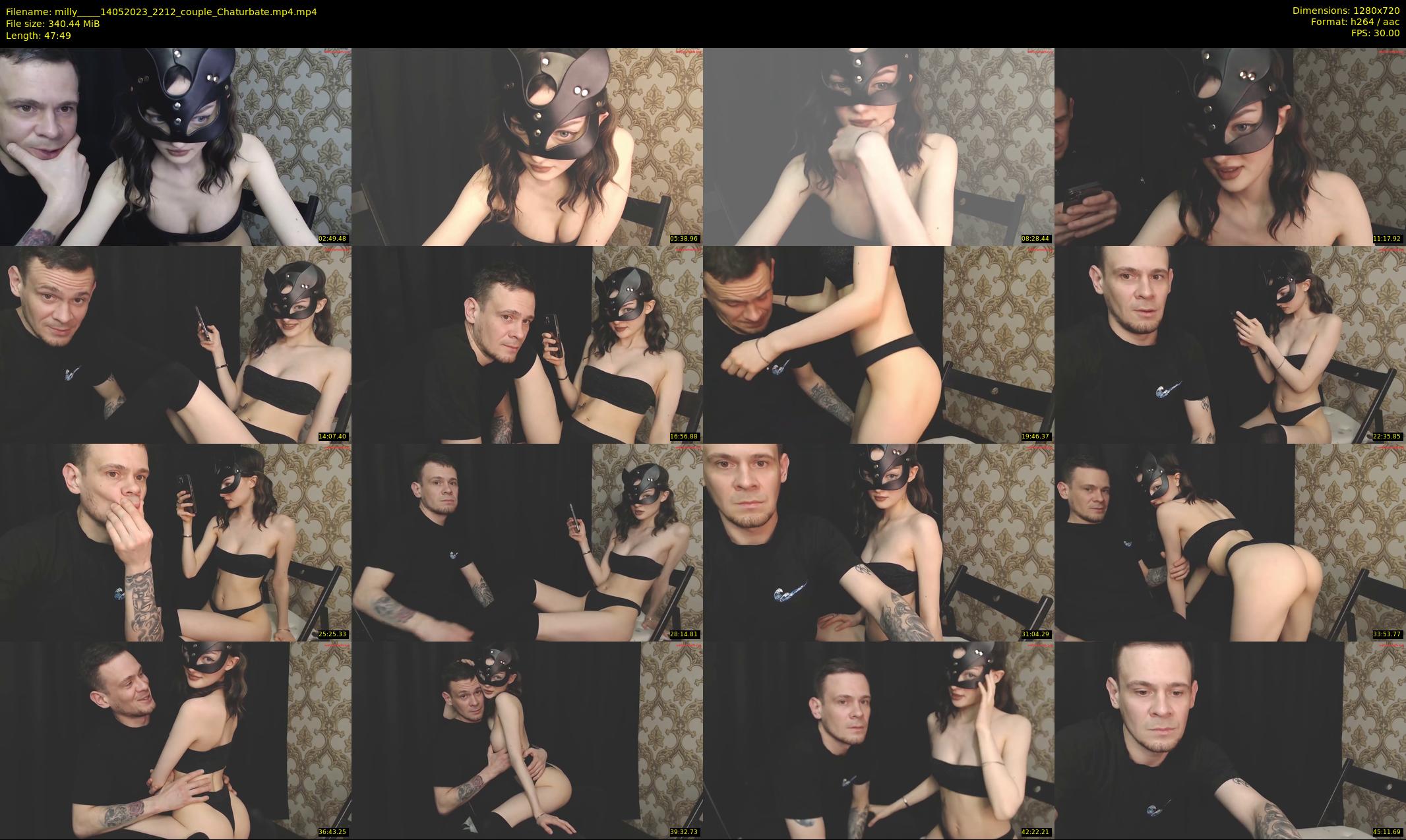 milly____ — 48 minute Chaturbate couple cam show recording, 720p, May 14, 2023