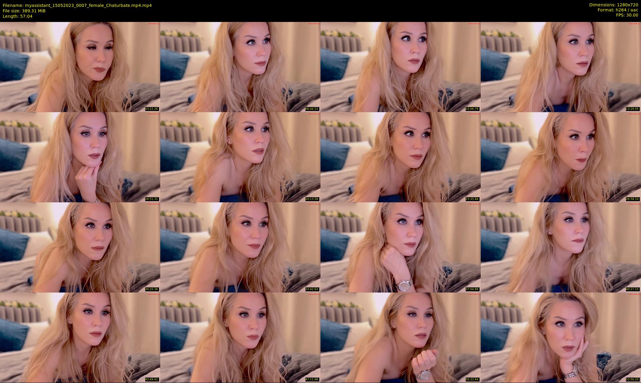 myassistant — 58 minute Chaturbate female cam show recording, 720p, May 15, 2023