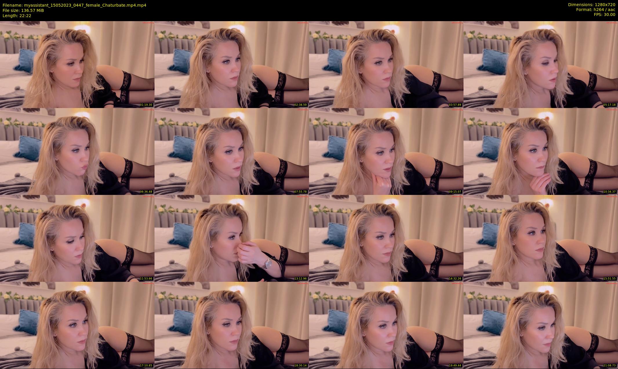 myassistant — 23 minute Chaturbate female cam show recording, 720p, May 15, 2023