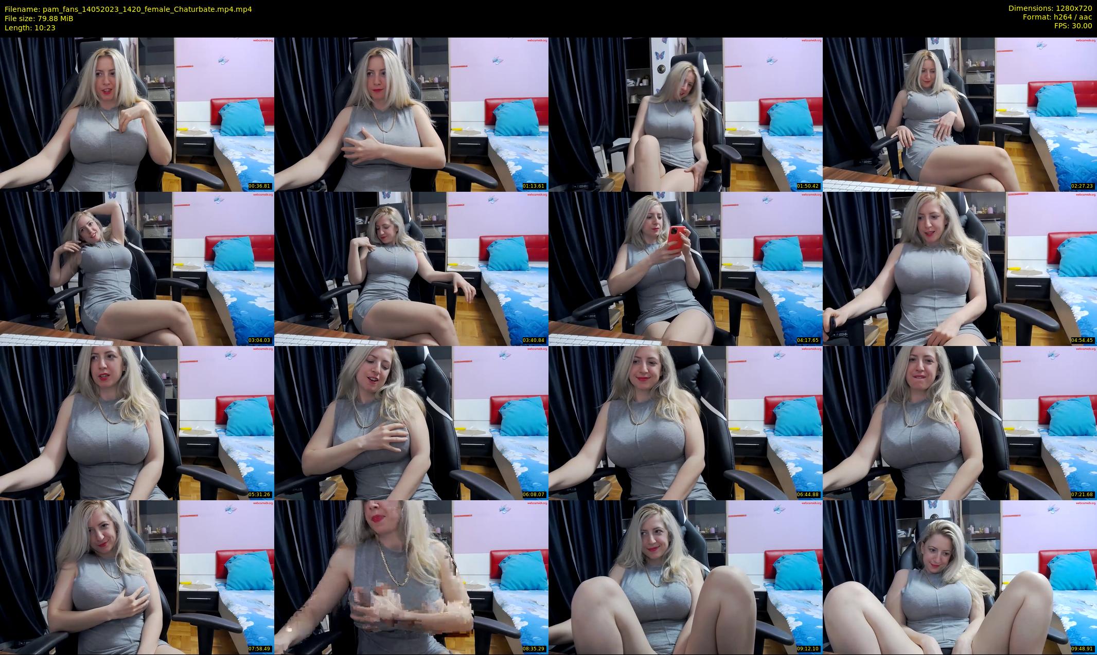 pam_fans — 11 minute Chaturbate female cam show recording, 720p, May 14, 2023