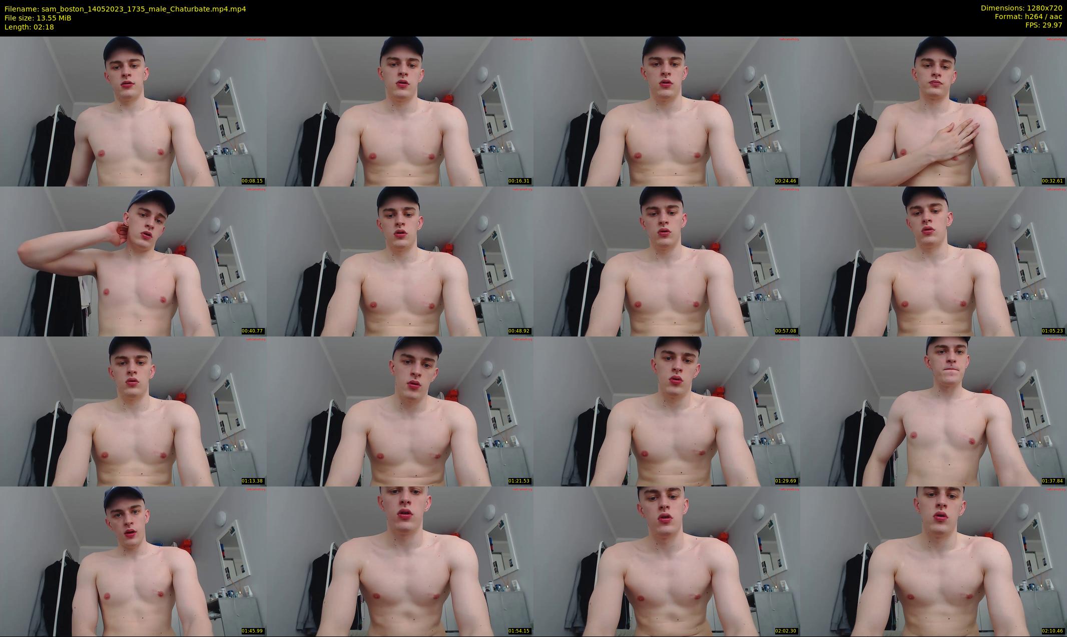 sam_boston — 3 minute Chaturbate male cam show recording, 720p, May 14, 2023