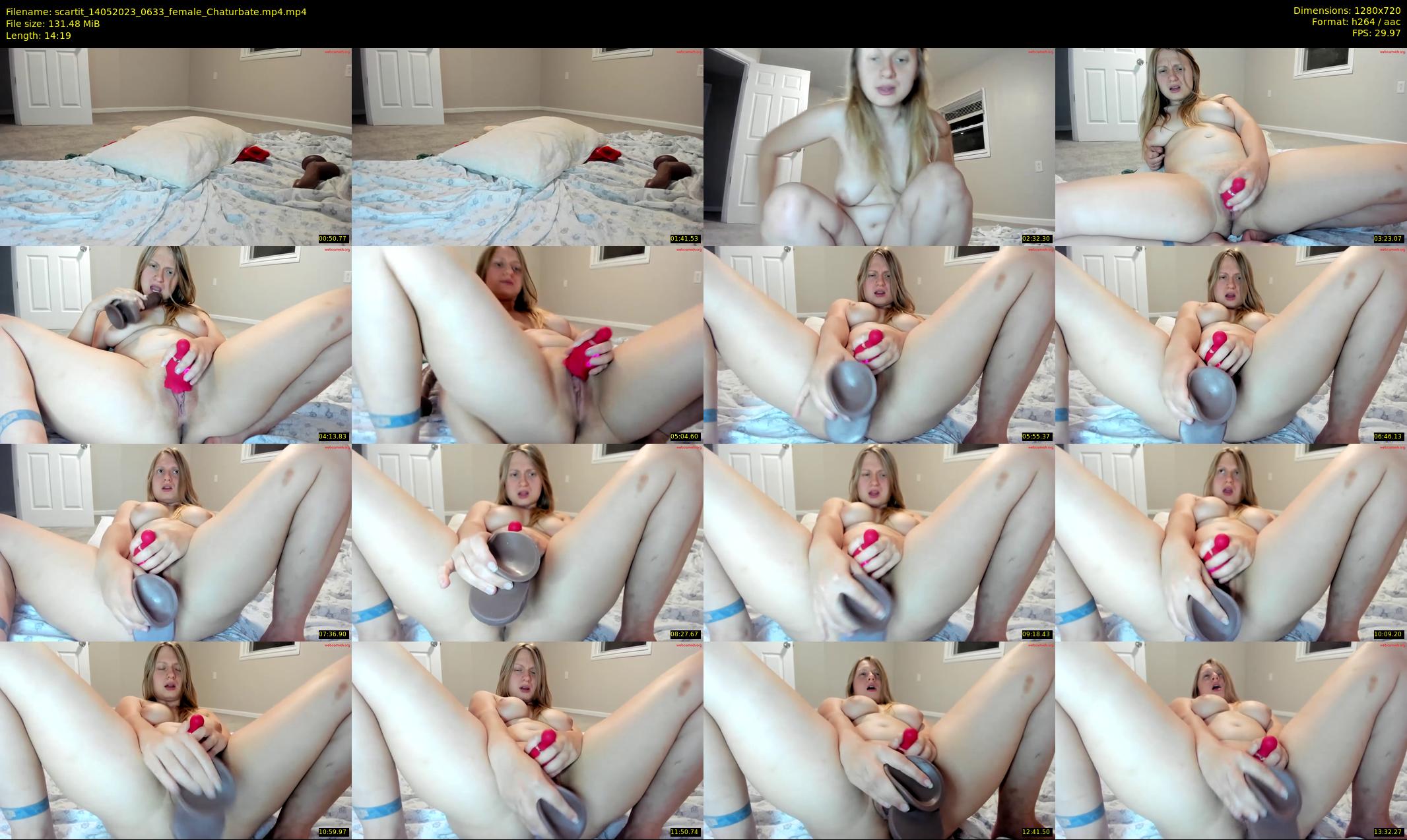 scartit — 15 minute Chaturbate female cam show recording, 720p, May 14, 2023