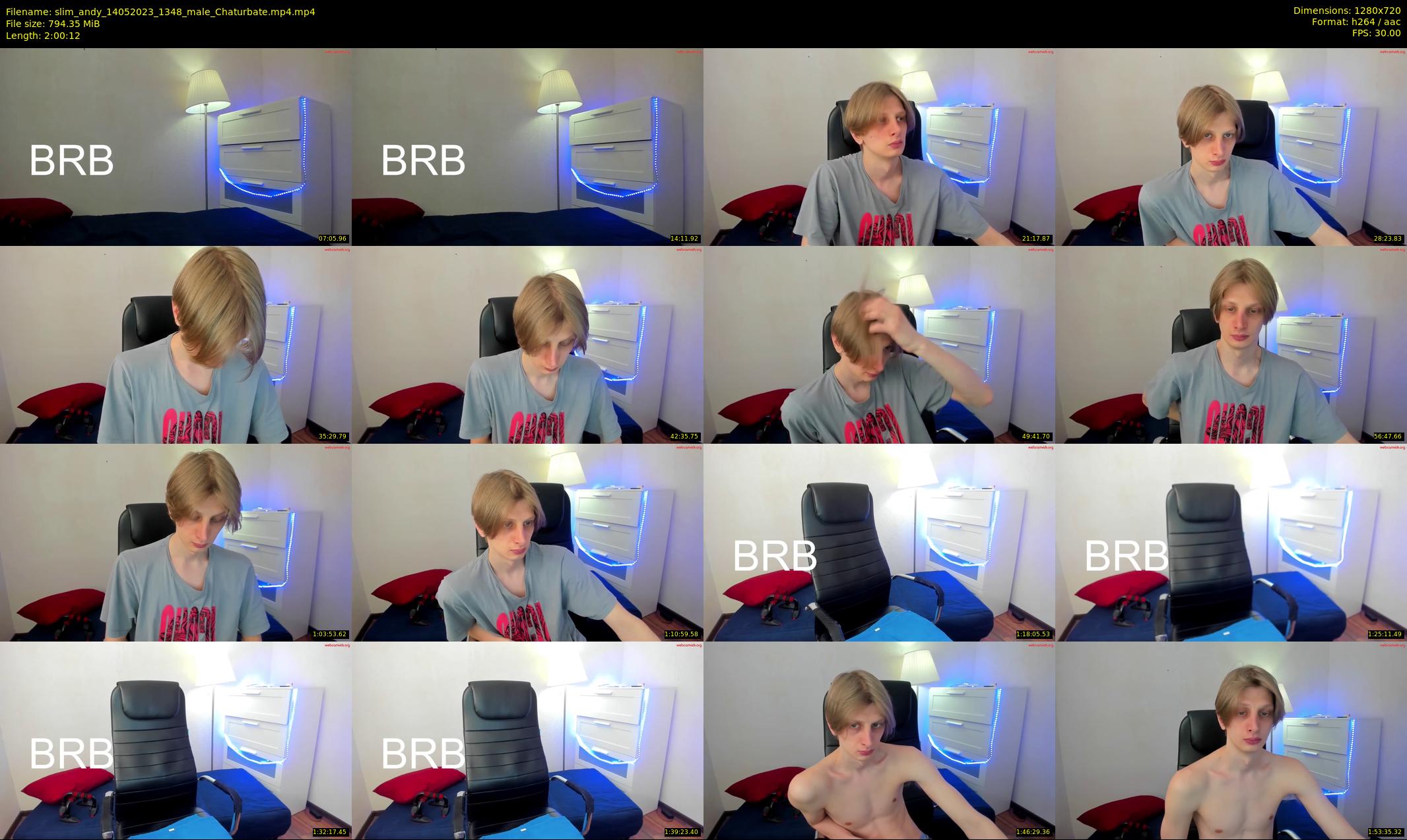 slim_andy — 121 minute Chaturbate male cam show recording, 720p, May 14, 2023