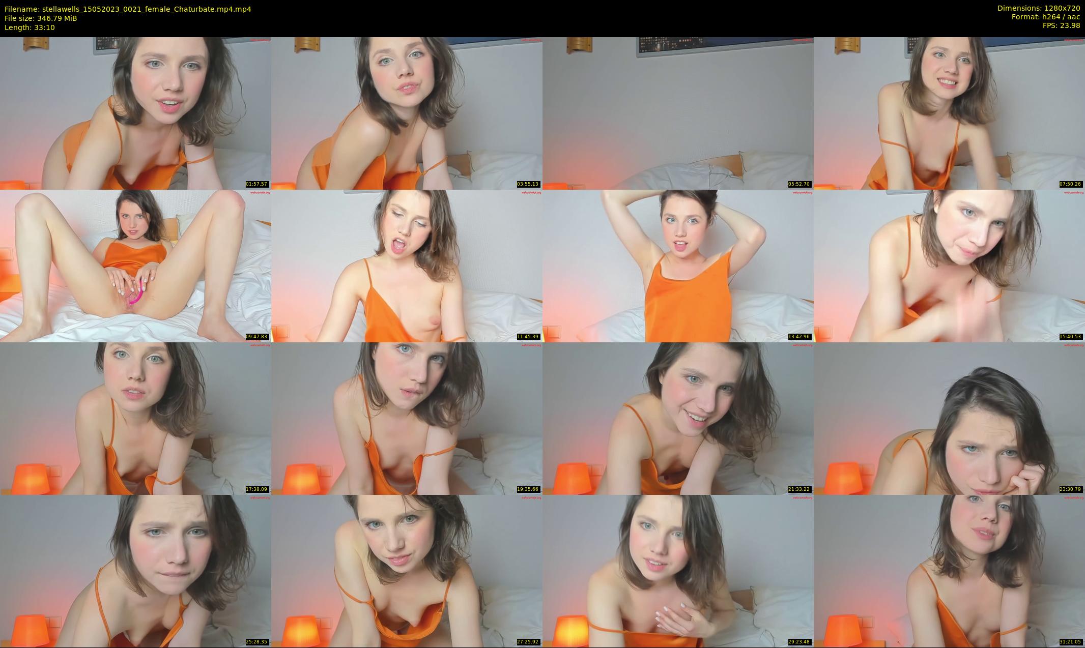 stellawells — 34 minute Chaturbate female cam show recording, 720p, May 15, 2023
