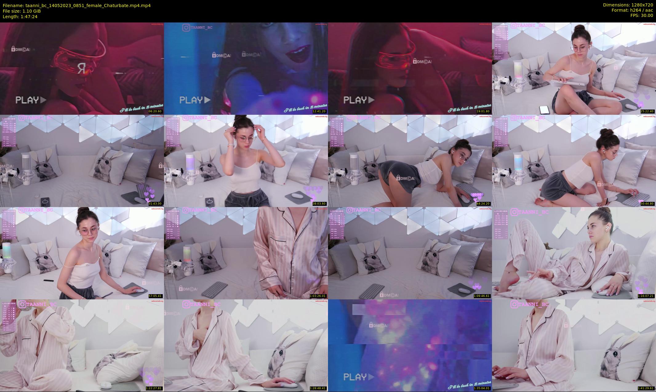 taanni_bc — 108 minute Chaturbate female cam show recording, 720p, May 14, 2023