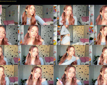 thisisamelia — 120 minute Chaturbate female cam show recording, 720p, May 14, 2023