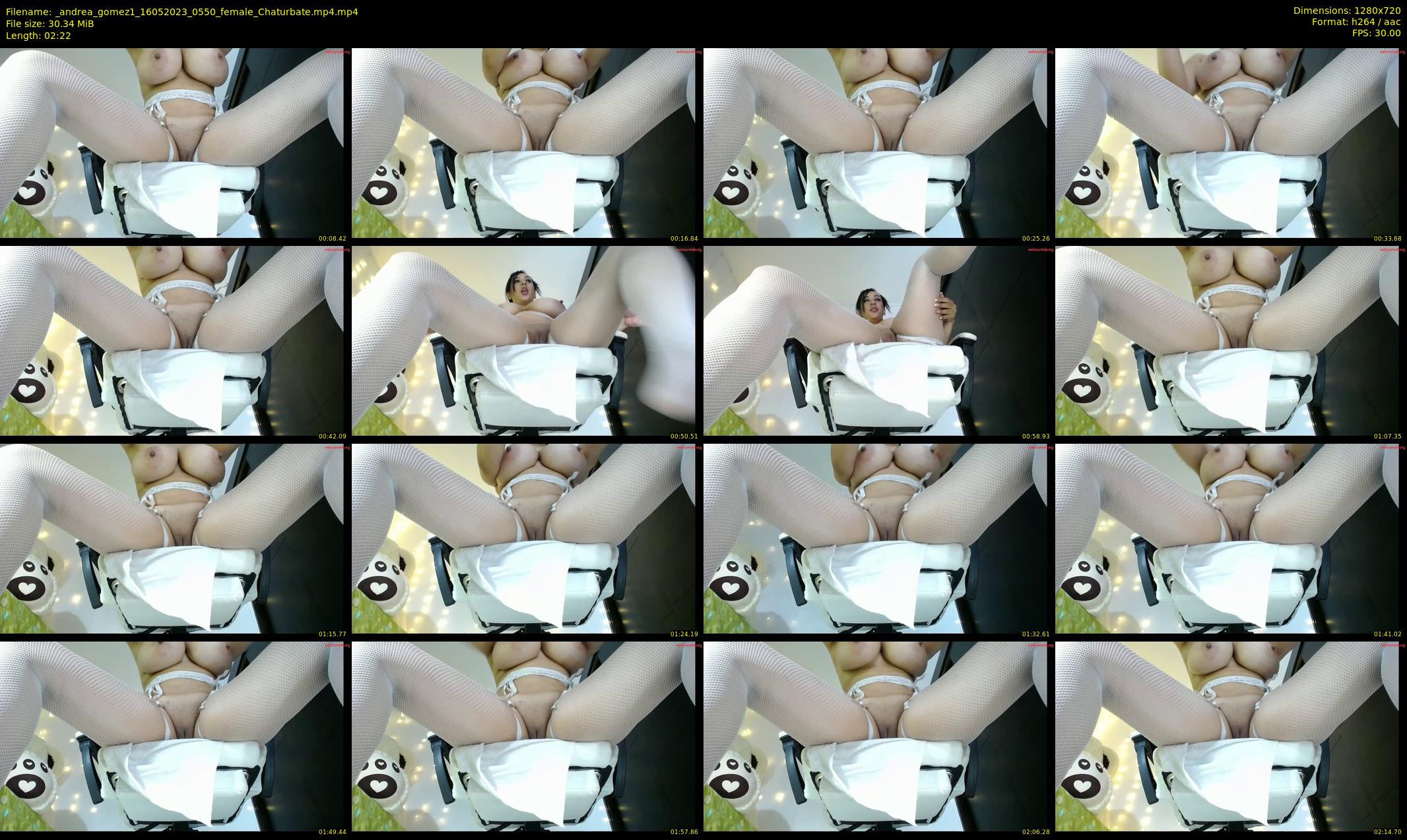_andrea_gomez1 — 3 minute Chaturbate female cam show recording, 720p, May 16, 2023
