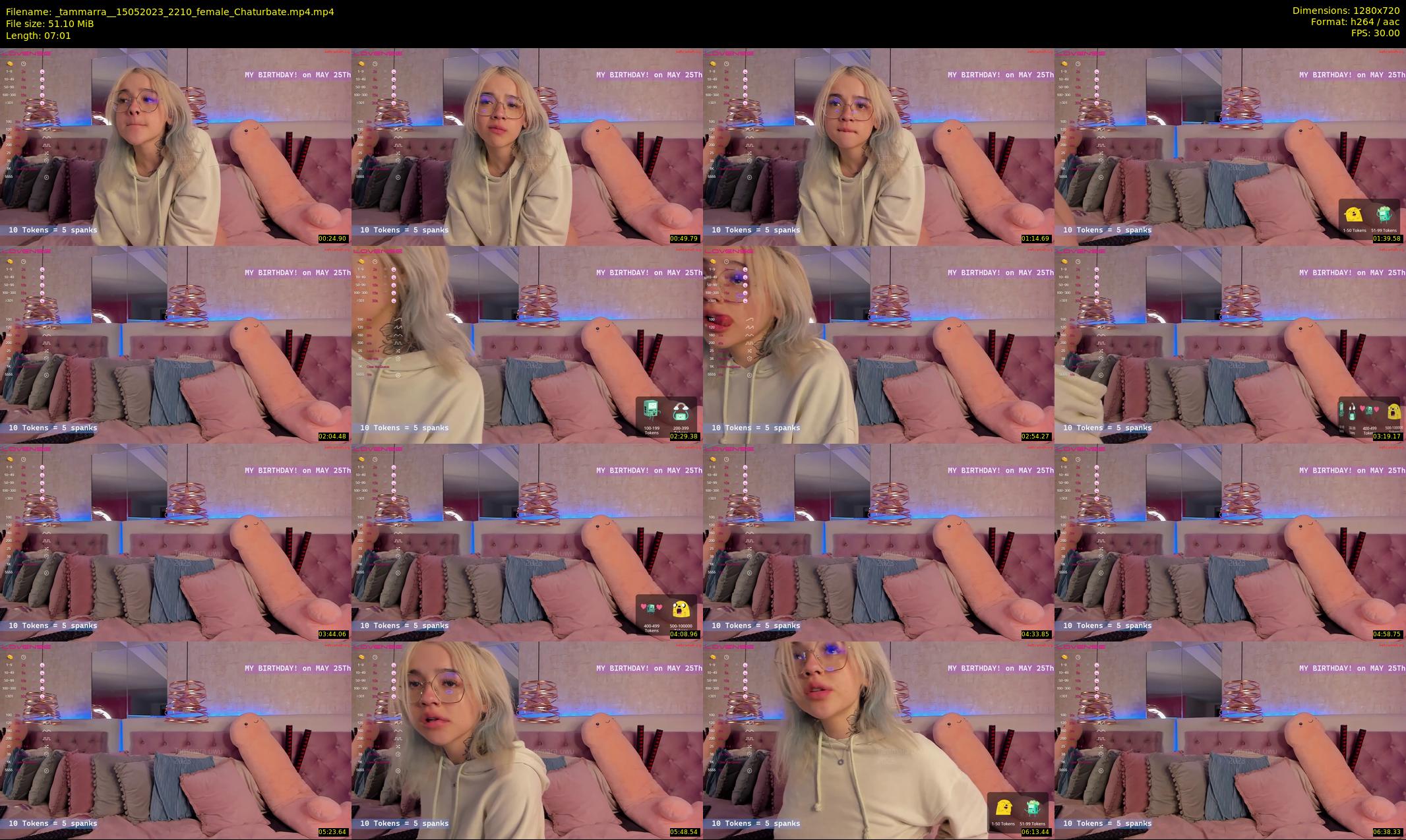 _tammarra_ — 8 minute Chaturbate female cam show recording, 720p, May 15, 2023