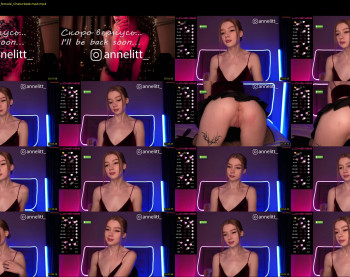 annelitt — 62 minute Chaturbate female cam show recording, 720p, May 16, 2023