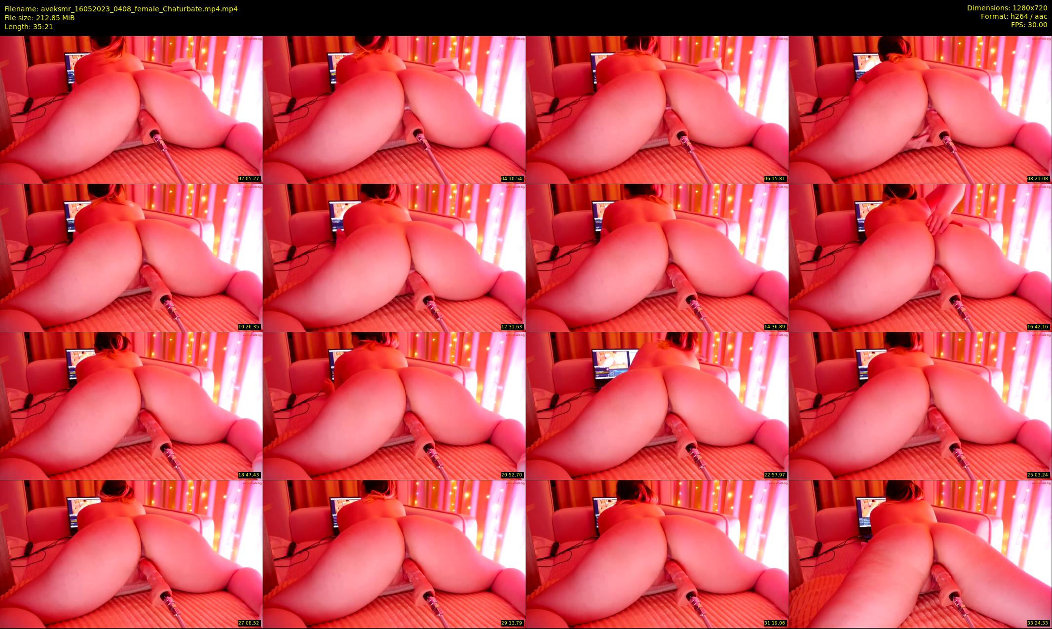 aveksmr — 36 minute Chaturbate couple cam show recording, 720p, May 16, 2023