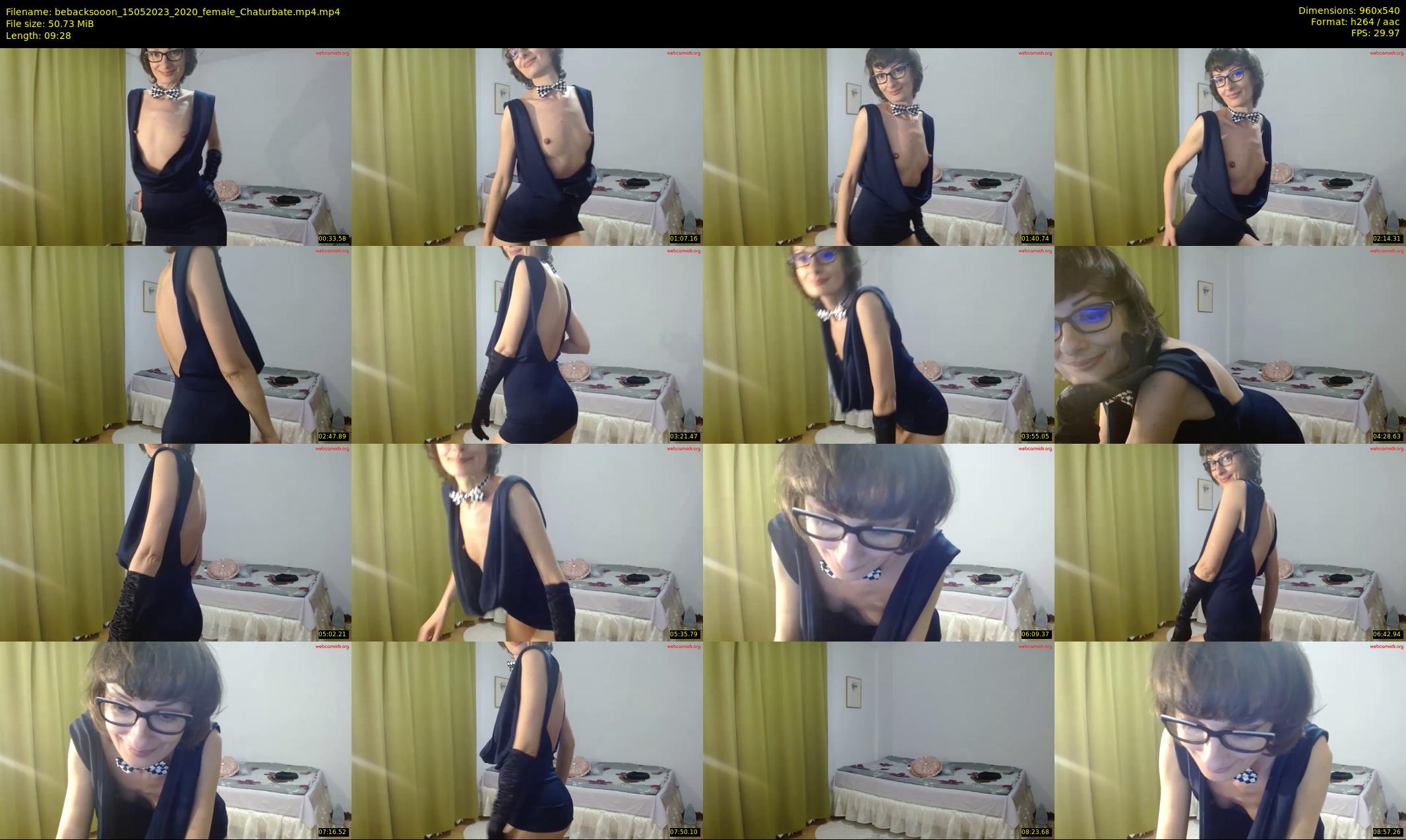 bebacksooon — 10 minute Chaturbate female cam show recording, 480p, May 15, 2023