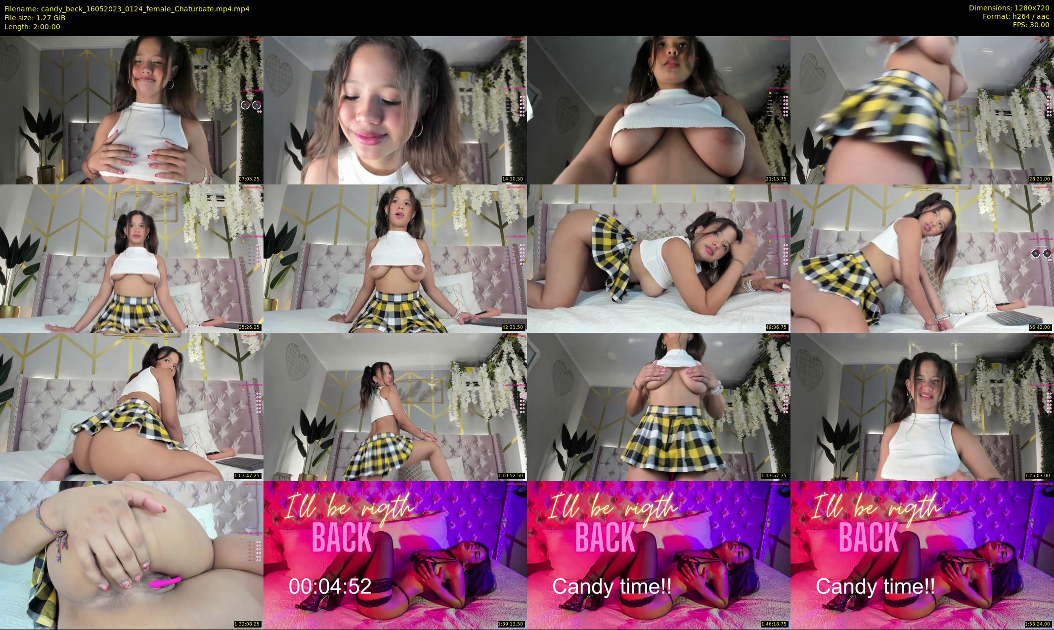 candy_beck — 120 minute Chaturbate female cam show recording, 720p, May 16, 2023