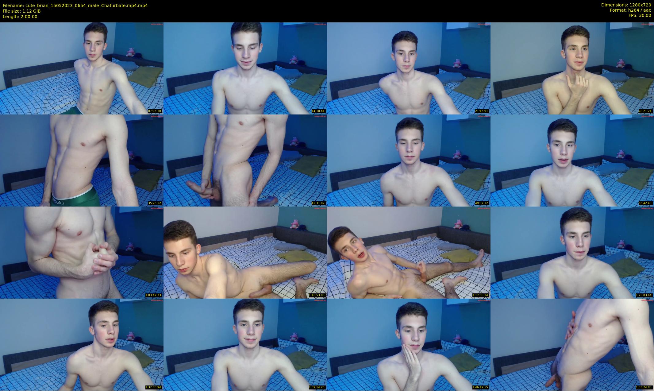 cute_brian — 120 minute Chaturbate male cam show recording, 720p, May 15, 2023