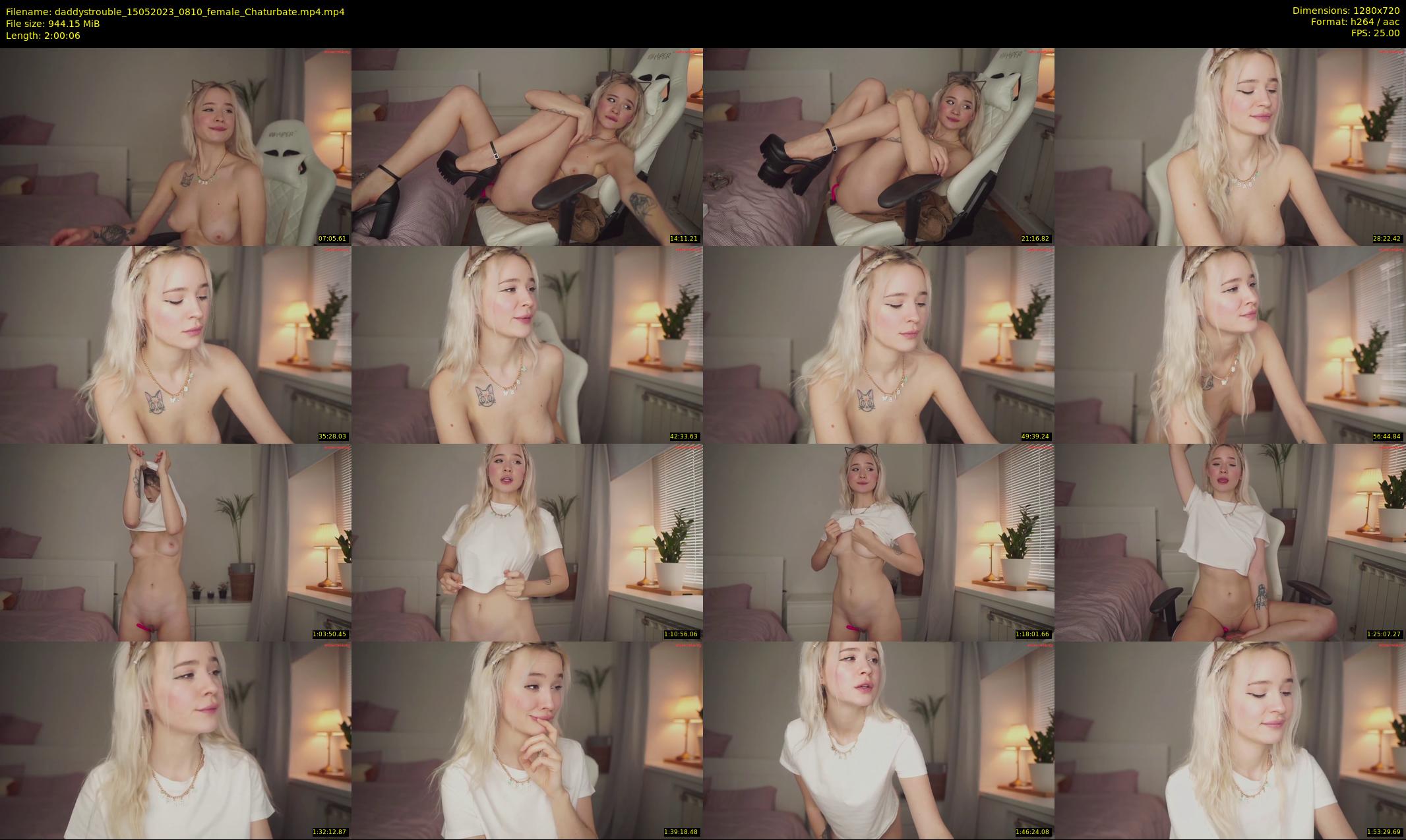 daddystrouble — 121 minute Chaturbate female cam show recording, 720p, May 15, 2023
