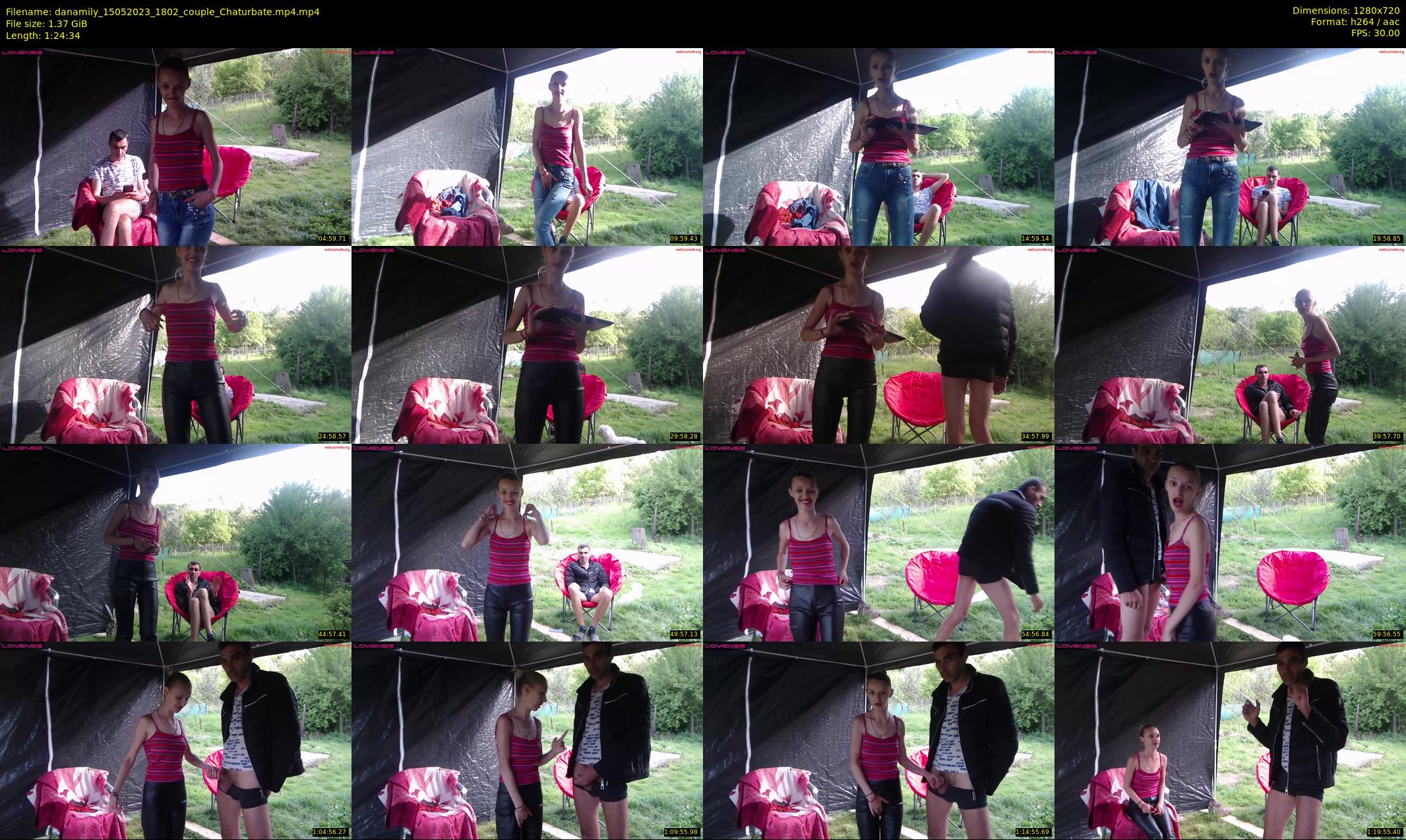 danamily — 85 minute Chaturbate female cam show recording, 720p, May 15, 2023