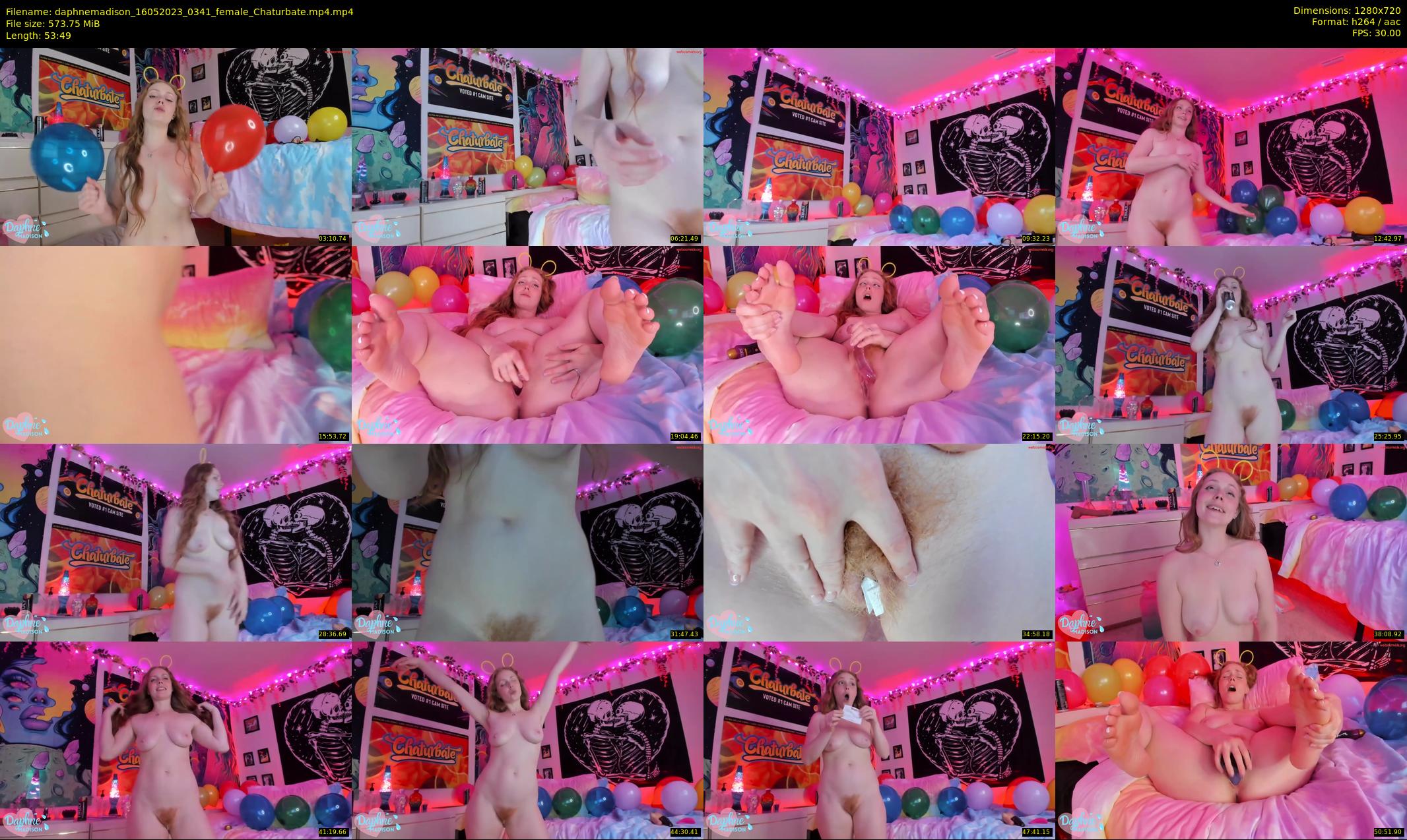 daphnemadison — 54 minute Chaturbate couple cam show recording, 720p, May 16, 2023