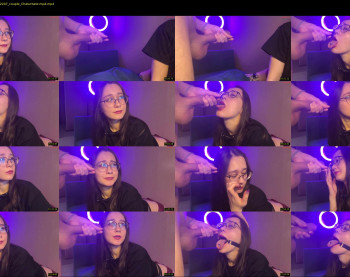 darkfirenight — 20 minute Chaturbate couple cam show recording, 720p, May 15, 2023