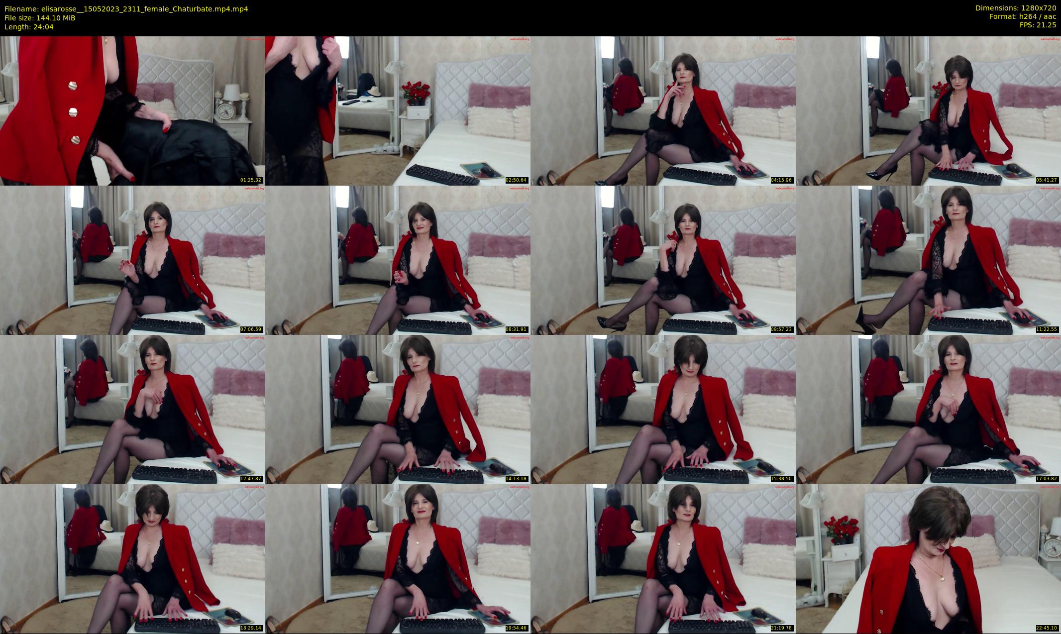 elisarosse_ — 25 minute Chaturbate female cam show recording, 720p, May 15, 2023