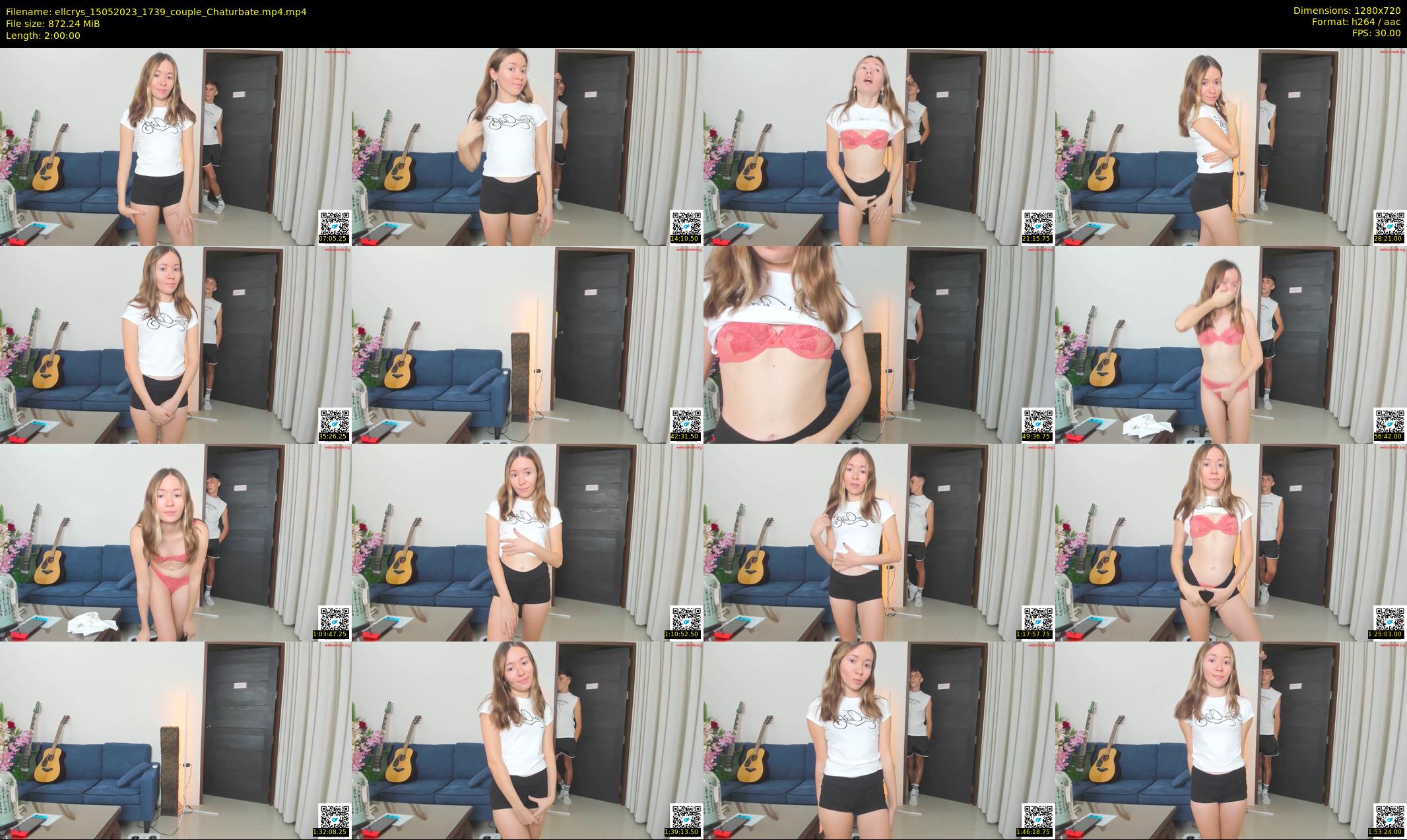 ellcrys — 120 minute Chaturbate couple cam show recording, 720p, May 15, 2023