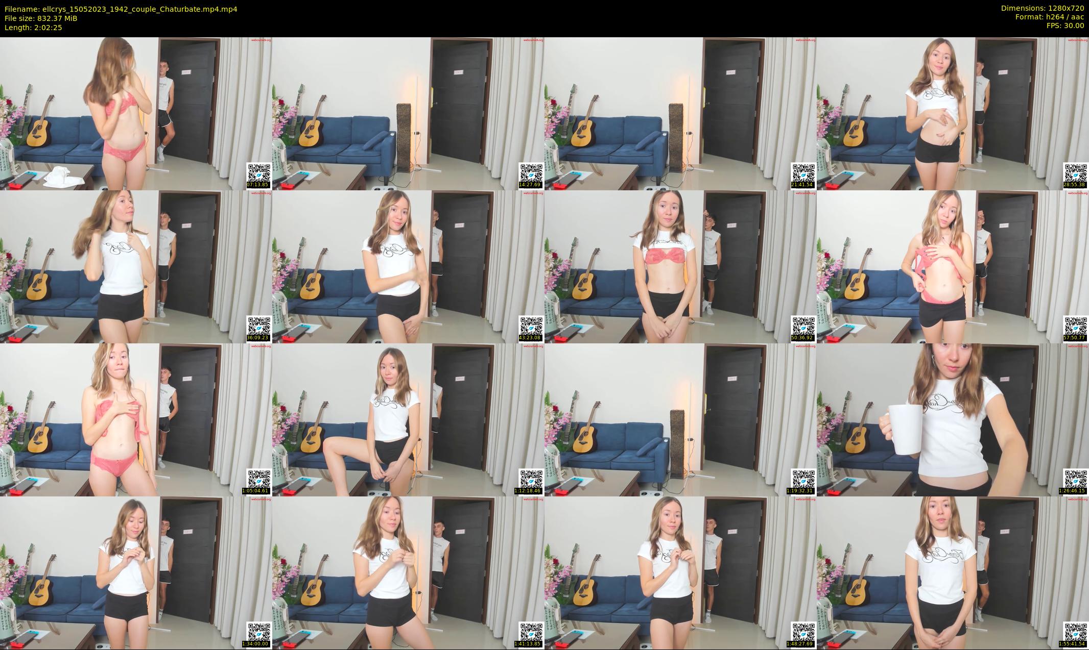ellcrys — 123 minute Chaturbate couple cam show recording, 720p, May 15, 2023
