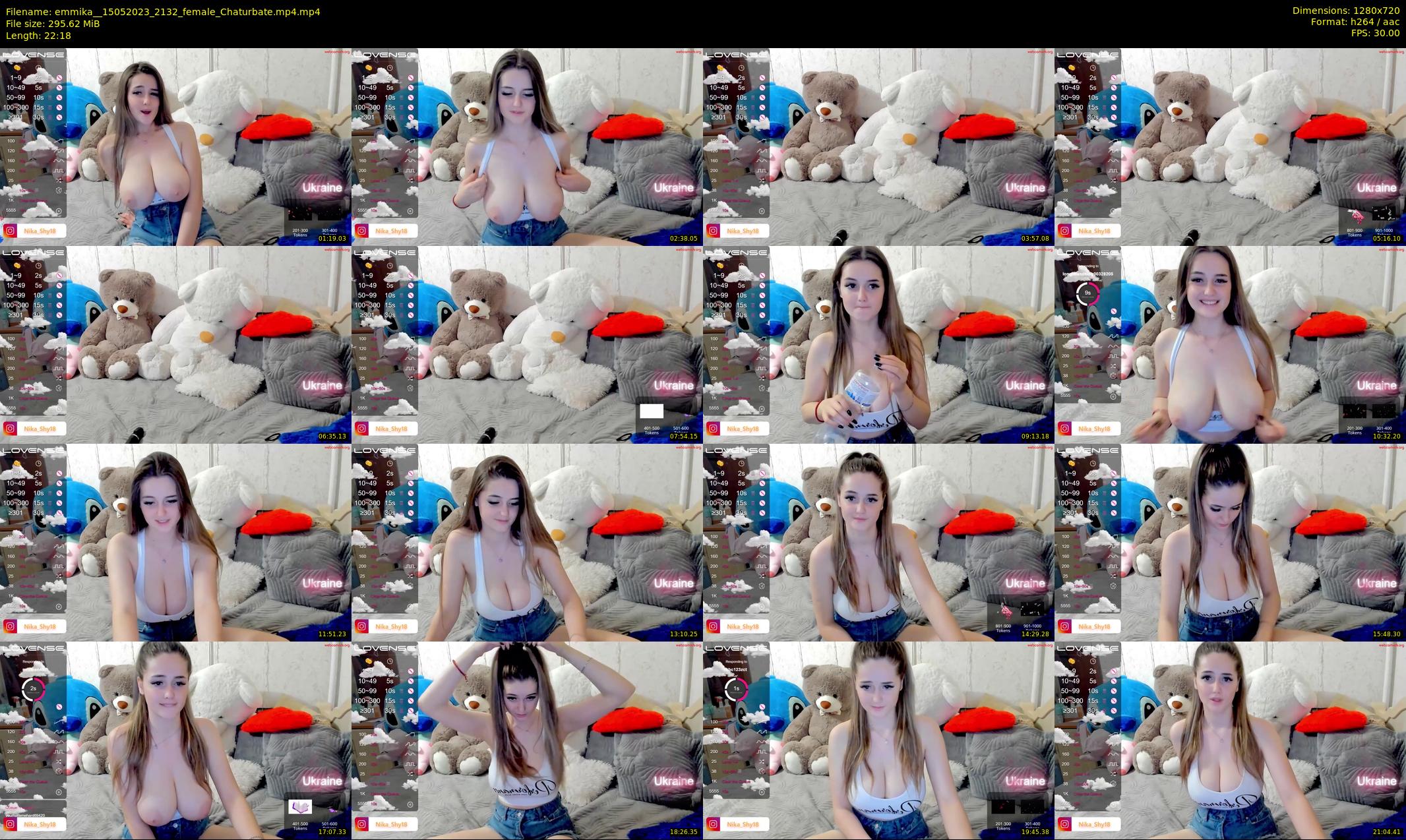 emmika_ — 23 minute Chaturbate female cam show recording, 720p, May 15, 2023