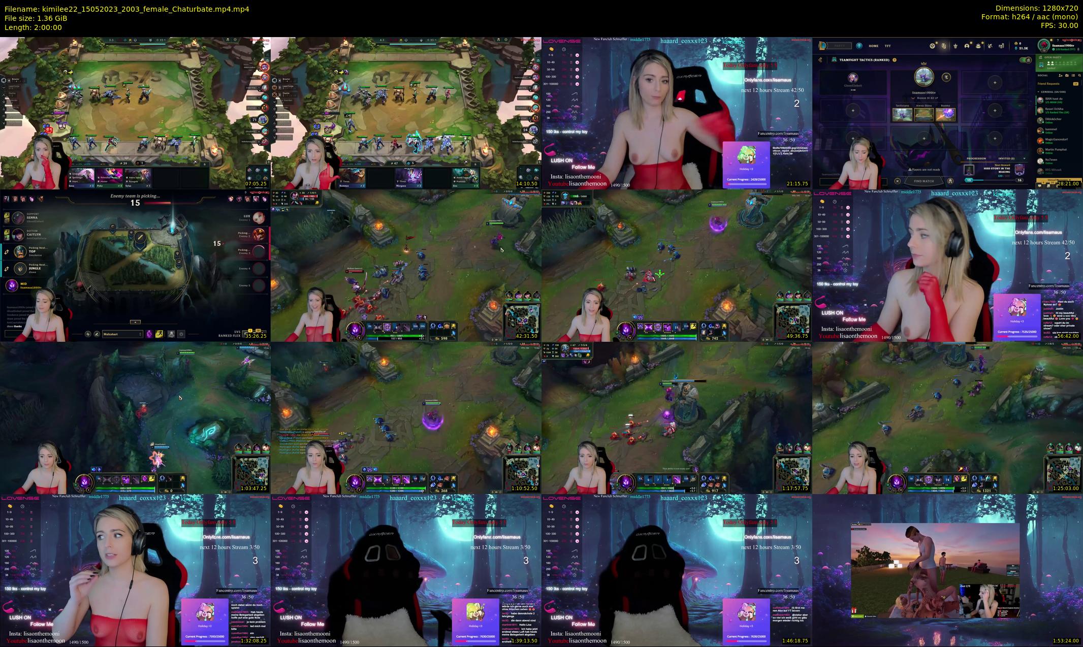 kimilee22 — 120 minute Chaturbate female cam show recording, 720p, May 15, 2023