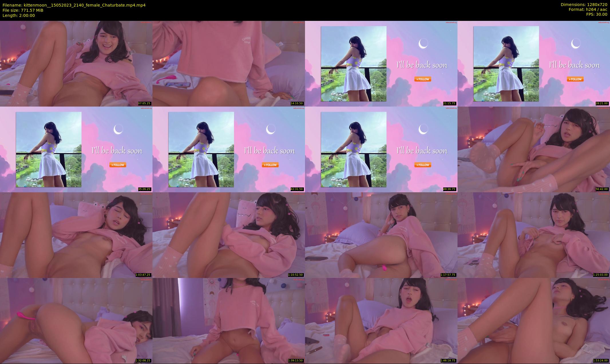 kittenmoon_ — 120 minute Chaturbate female cam show recording, 720p, May 15, 2023