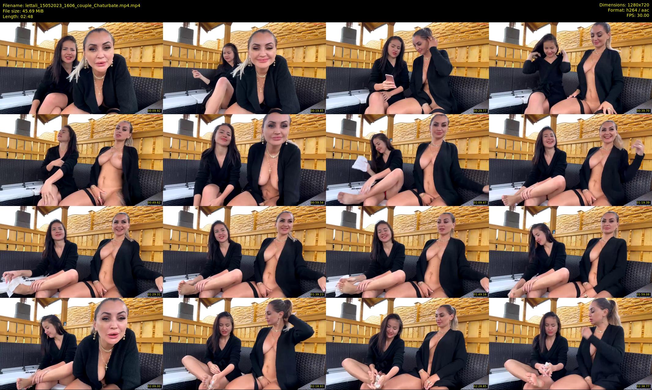 lettali — 3 minute Chaturbate female cam show recording, 720p, May 15, 2023