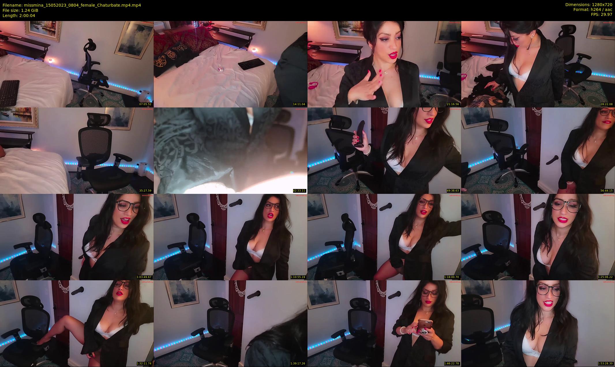missmina — 121 minute Chaturbate female cam show recording, 720p, May 15, 2023
