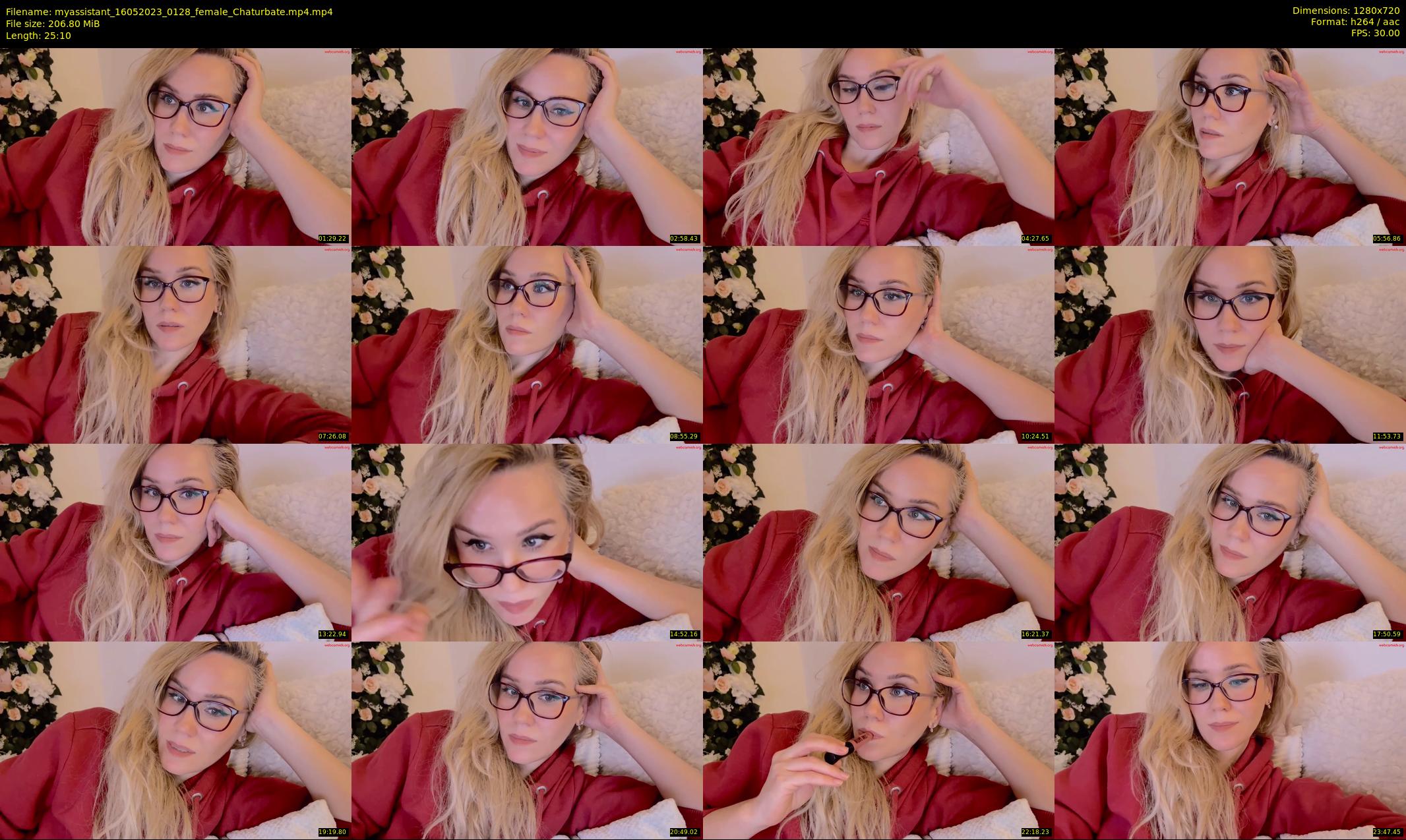 myassistant — 26 minute Chaturbate female cam show recording, 720p, May 16, 2023