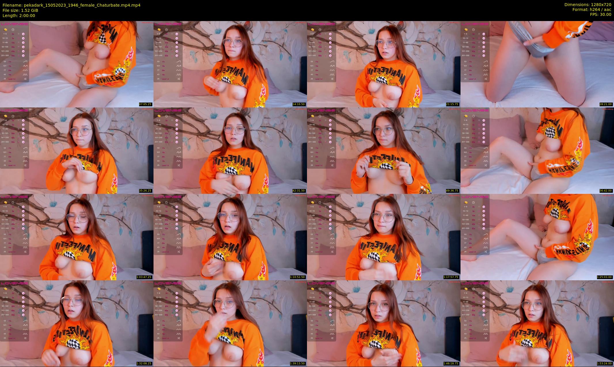 pekadark — 120 minute Chaturbate female cam show recording, 720p, May 15, 2023