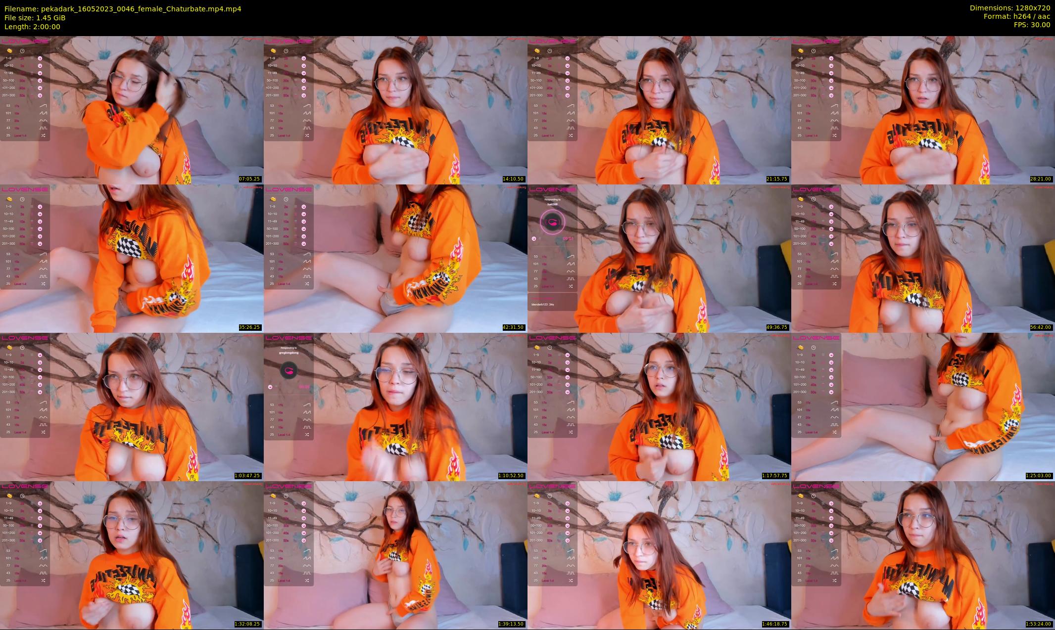 pekadark — 120 minute Chaturbate female cam show recording, 720p, May 16, 2023