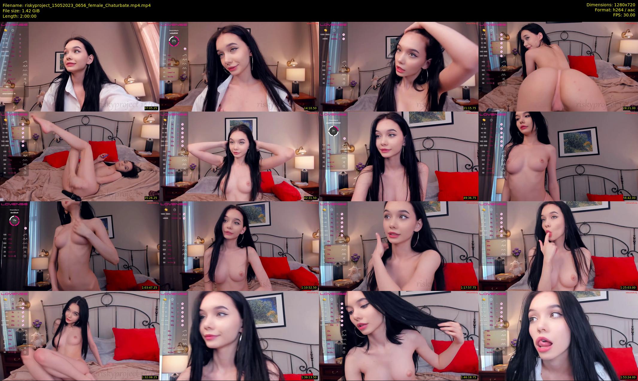 riskyproject — 120 minute Chaturbate couple cam show recording, 720p, May 15, 2023