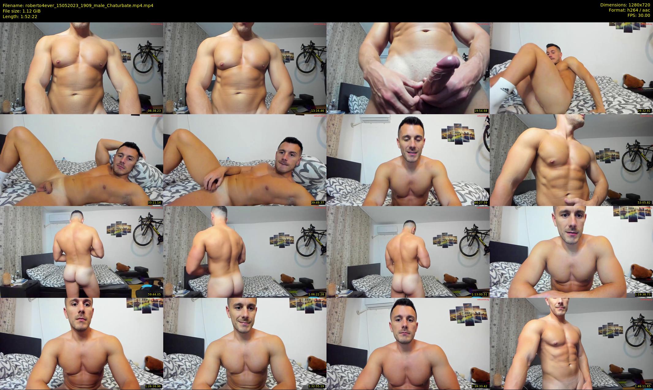 roberto4ever — 113 minute Chaturbate male cam show recording, 720p, May 15, 2023
