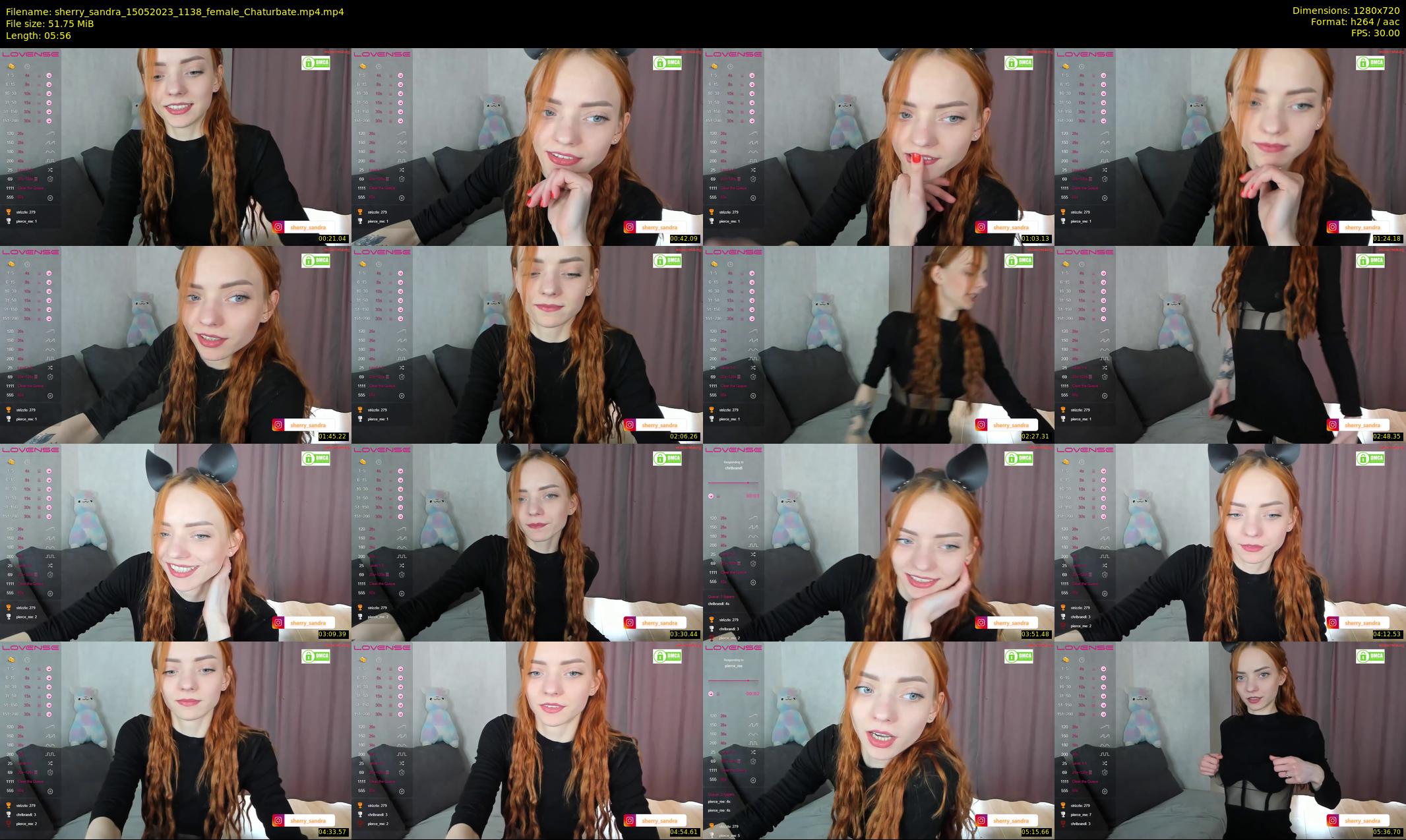 sherry_sandra — 6 minute Chaturbate female cam show recording, 720p, May 15, 2023