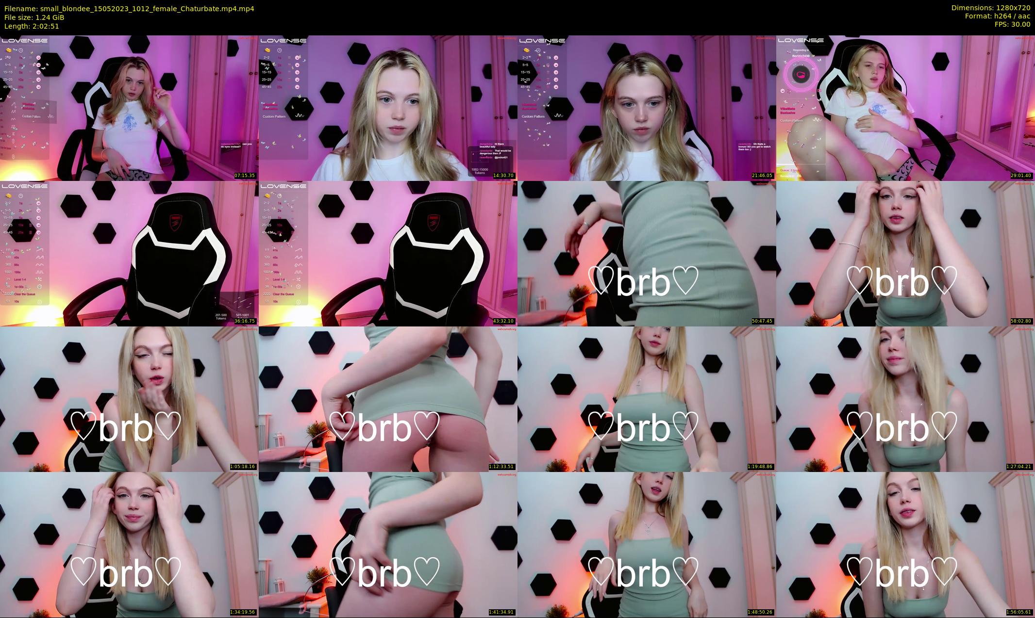 small_blondee — 123 minute Chaturbate female cam show recording, 720p, May 15, 2023