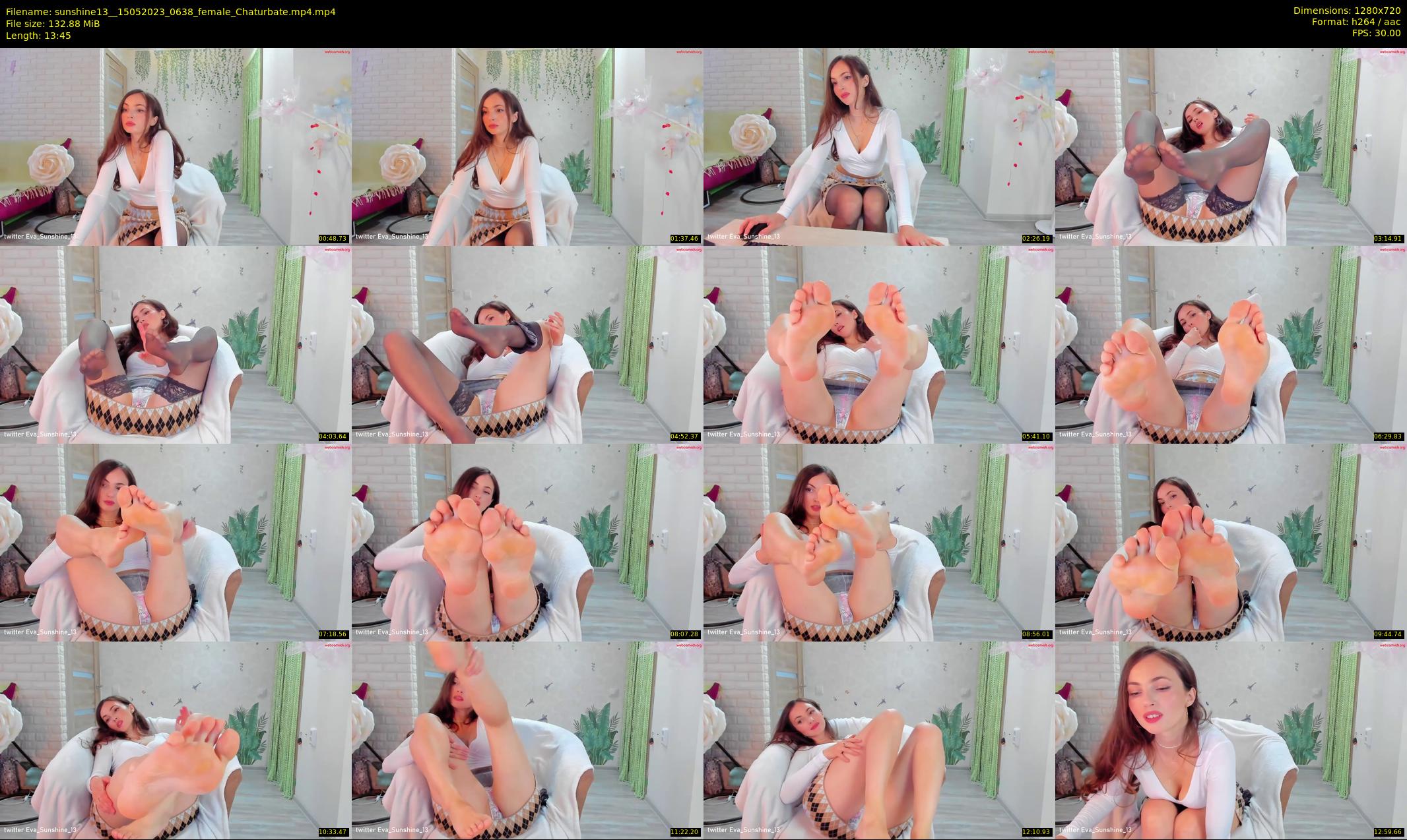sunshine13_ — 14 minute Chaturbate female cam show recording, 720p, May 15, 2023