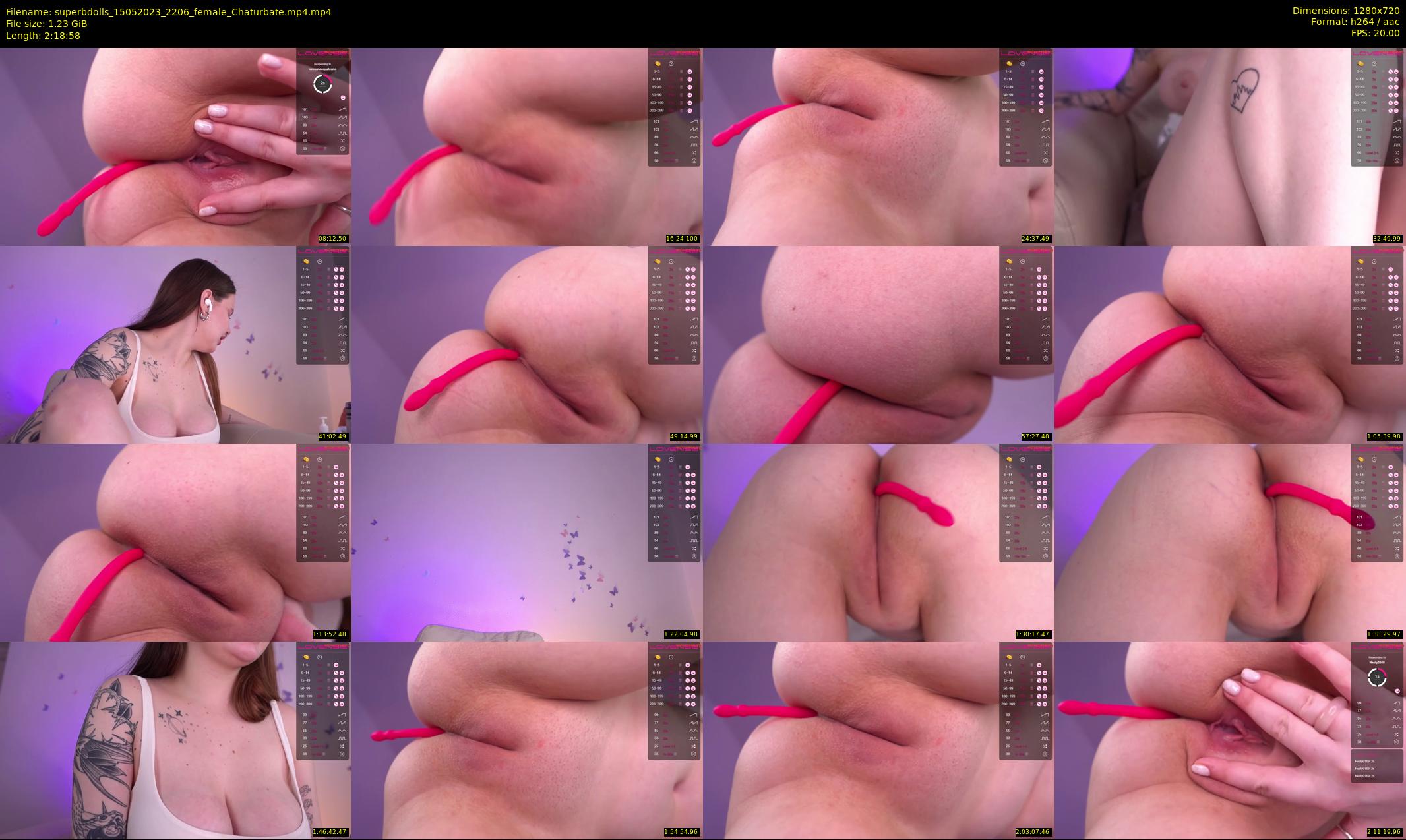 superbdolls — 139 minute Chaturbate couple cam show recording, 720p, May 15, 2023