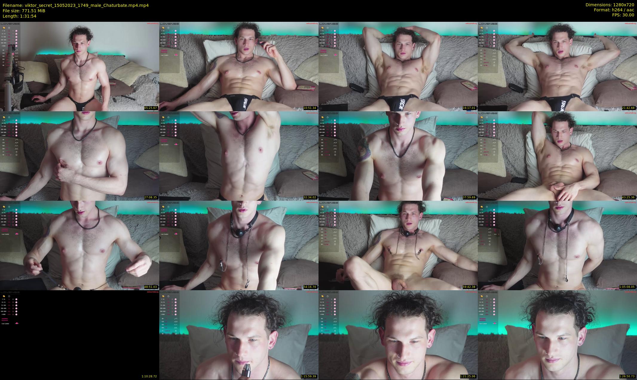viktor_secret — 92 minute Chaturbate male cam show recording, 720p, May 15, 2023