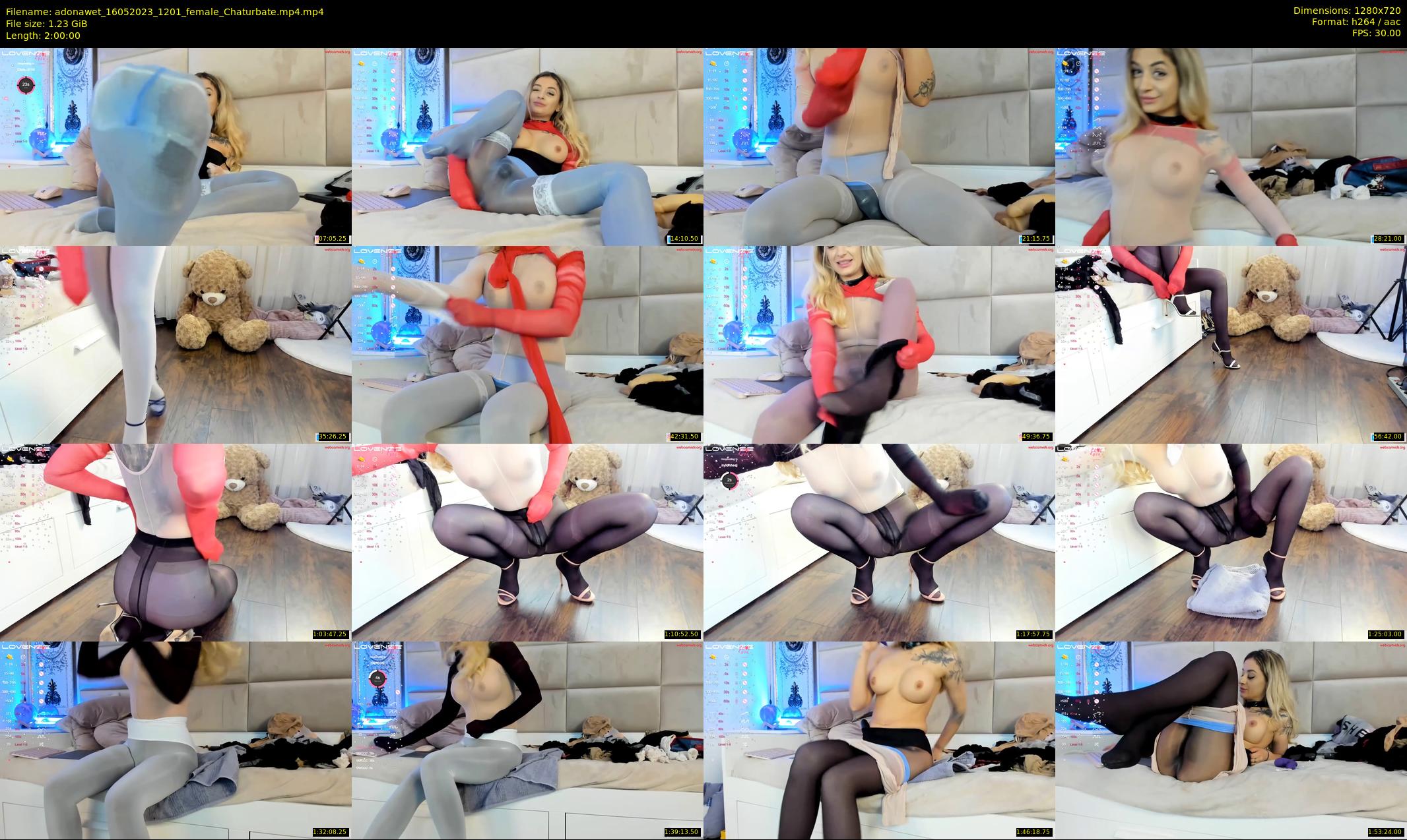 adonawet — 120 minute Chaturbate couple cam show recording, 720p, May 16, 2023