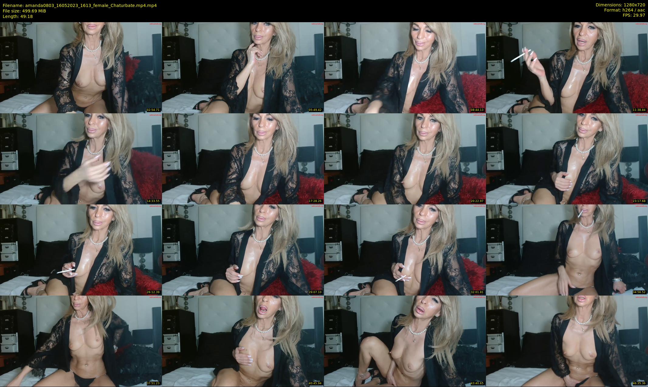 amanda0803 — 50 minute Chaturbate female cam show recording, 720p, May 16, 2023