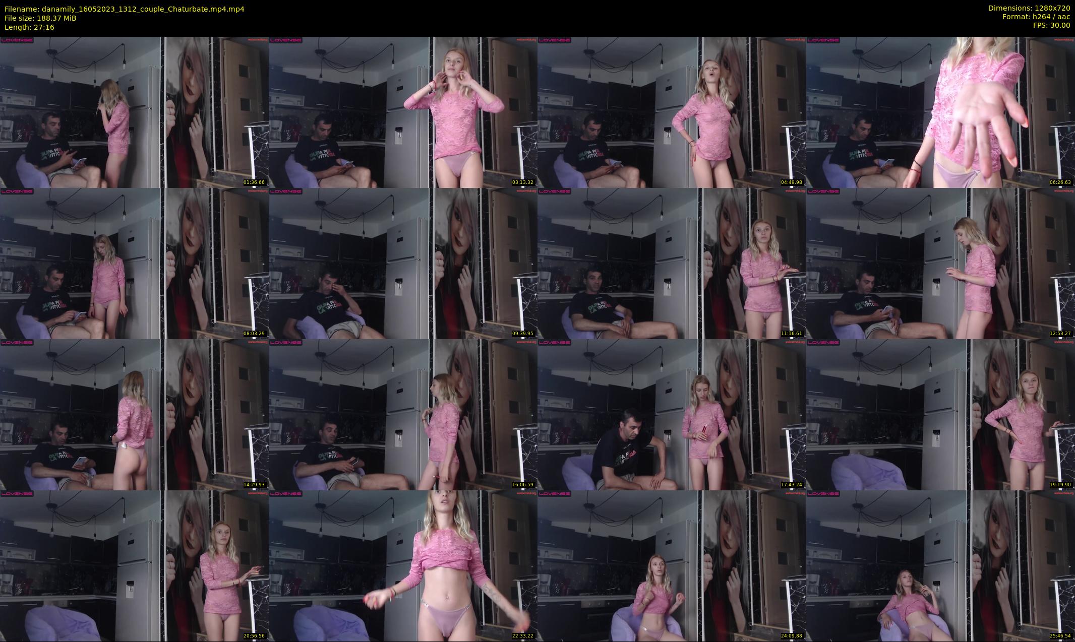 danamily — 28 minute Chaturbate female cam show recording, 720p, May 16, 2023