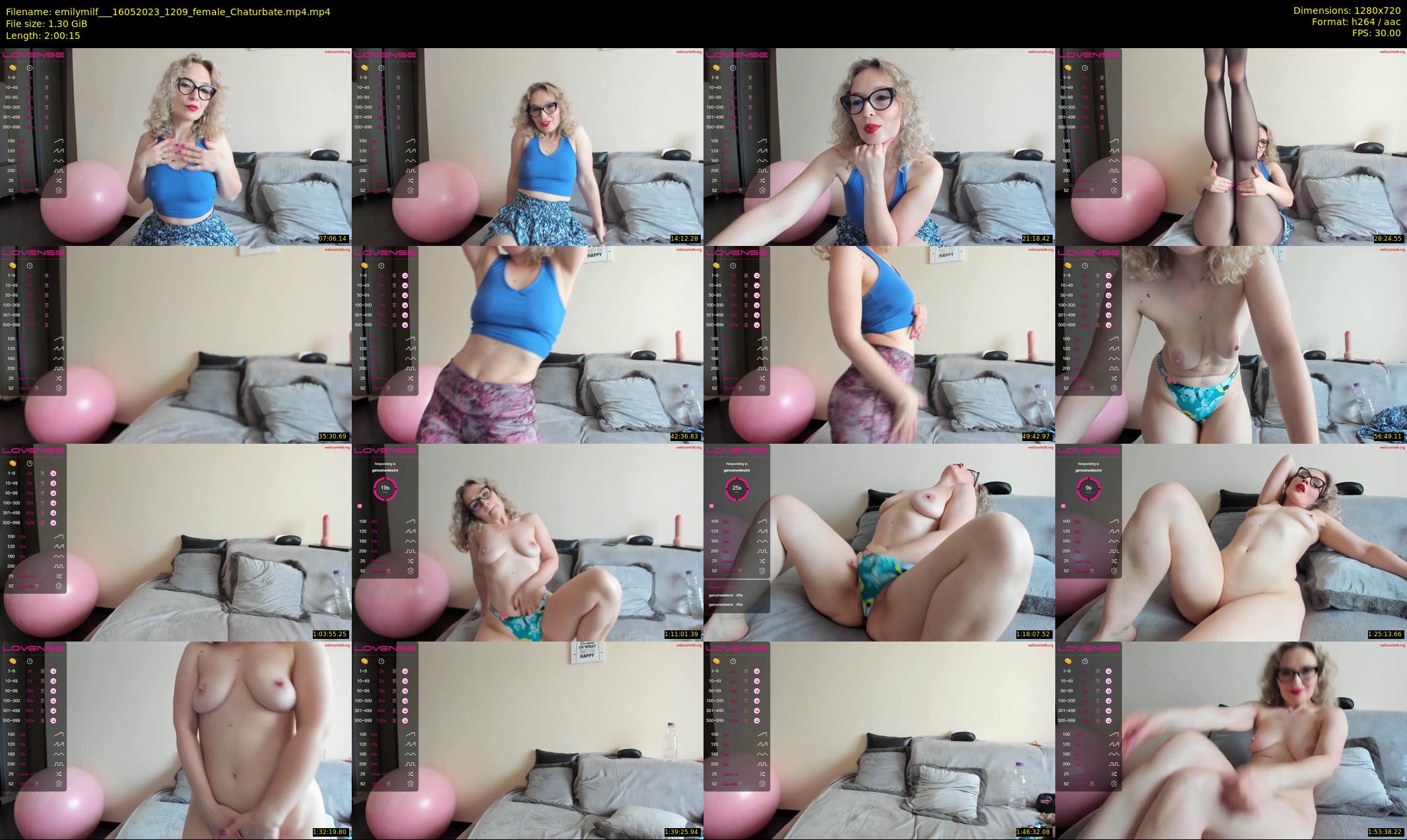 emilymilf__ — 121 minute Chaturbate female cam show recording, 720p, May 16, 2023
