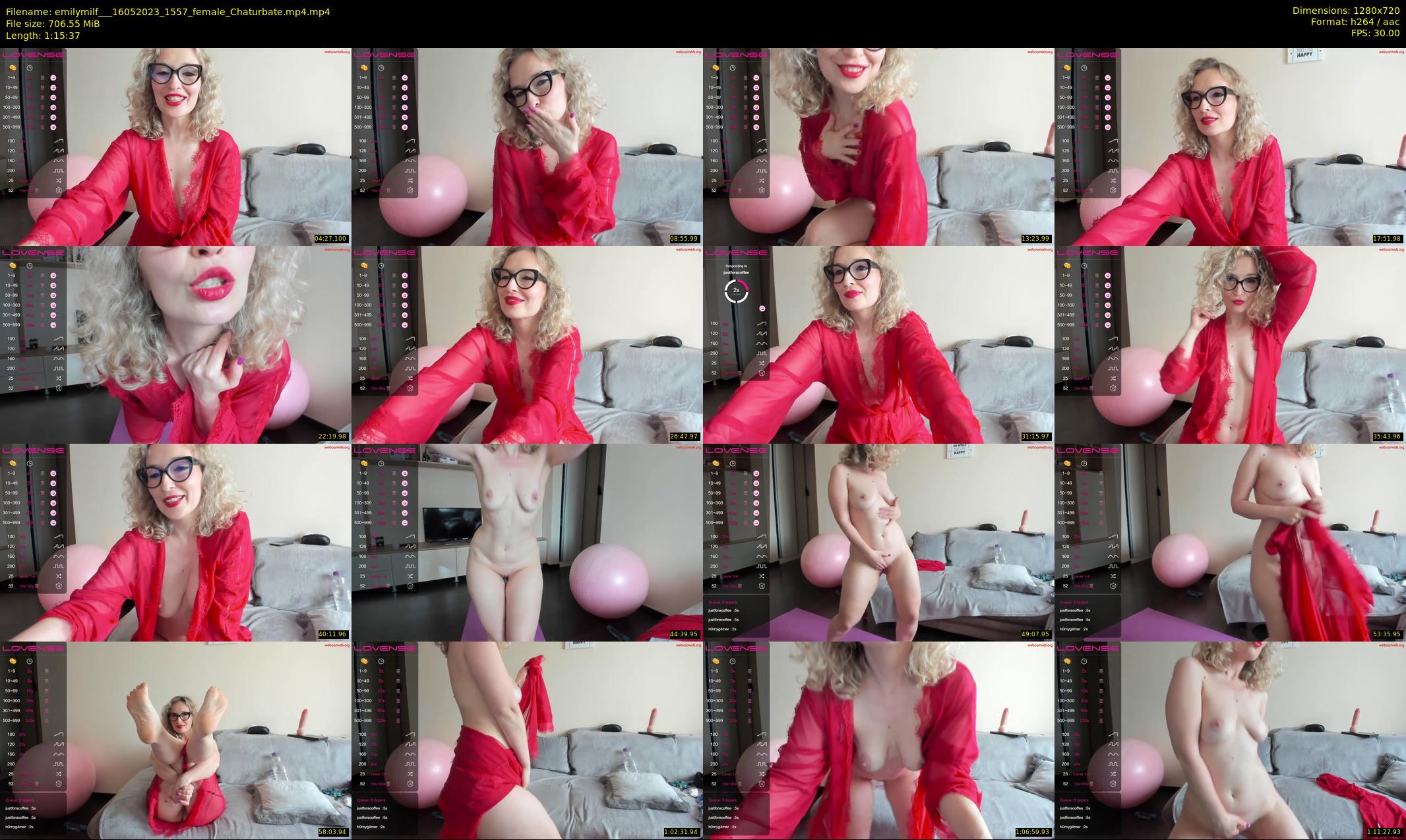 emilymilf__ — 76 minute Chaturbate female cam show recording, 720p, May 16, 2023