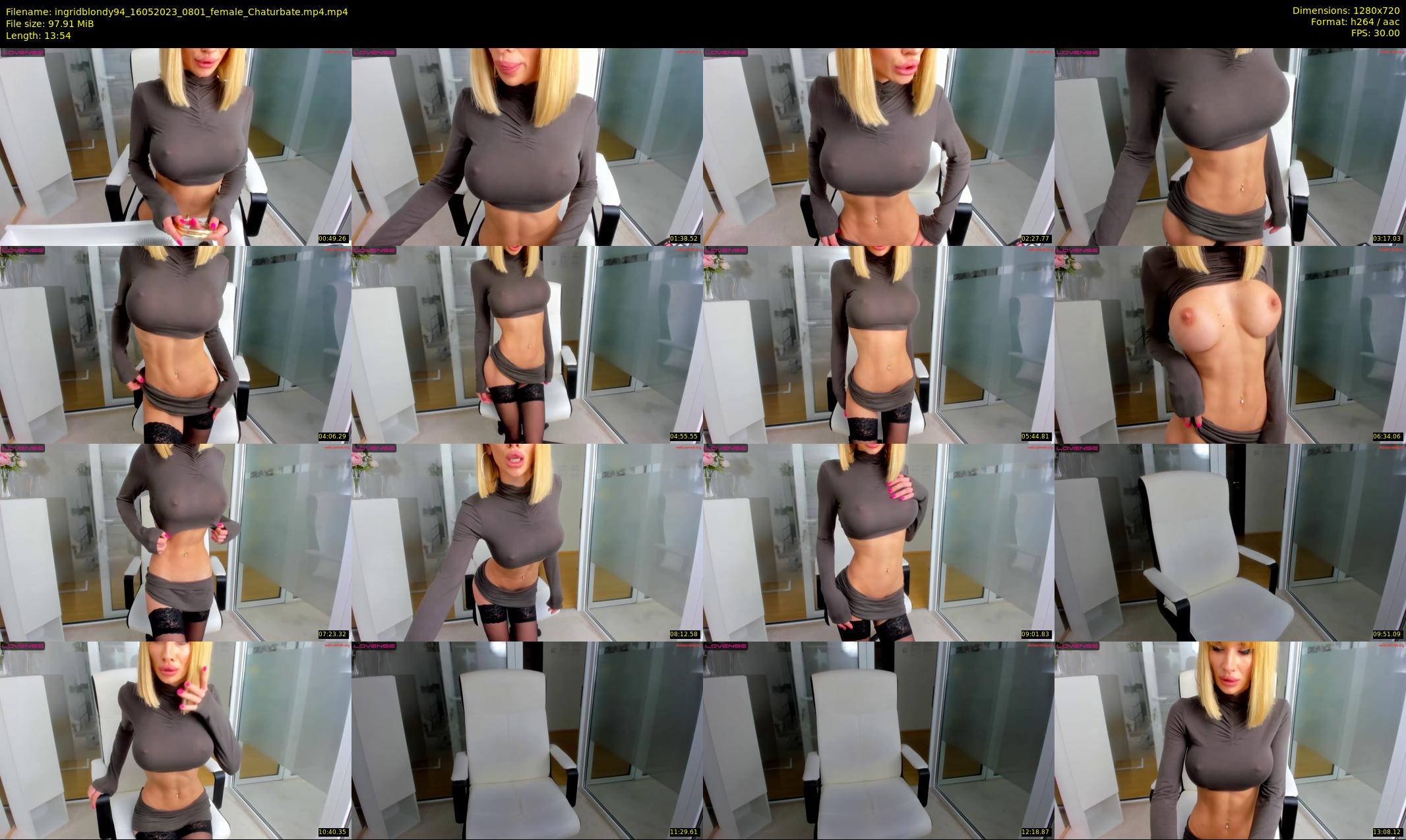 ingridblondy94 — 14 minute Chaturbate female cam show recording, 720p, May 16, 2023
